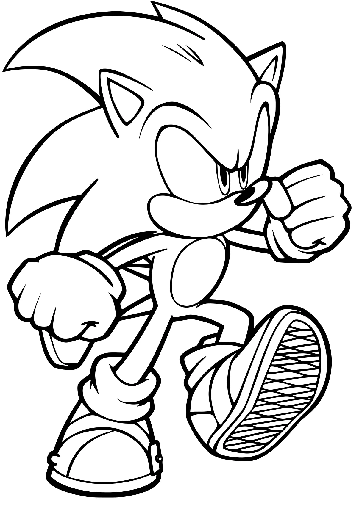 sonic coloring sheet sonic, knuckles, tails, hedgehog, eggman, free page downloads