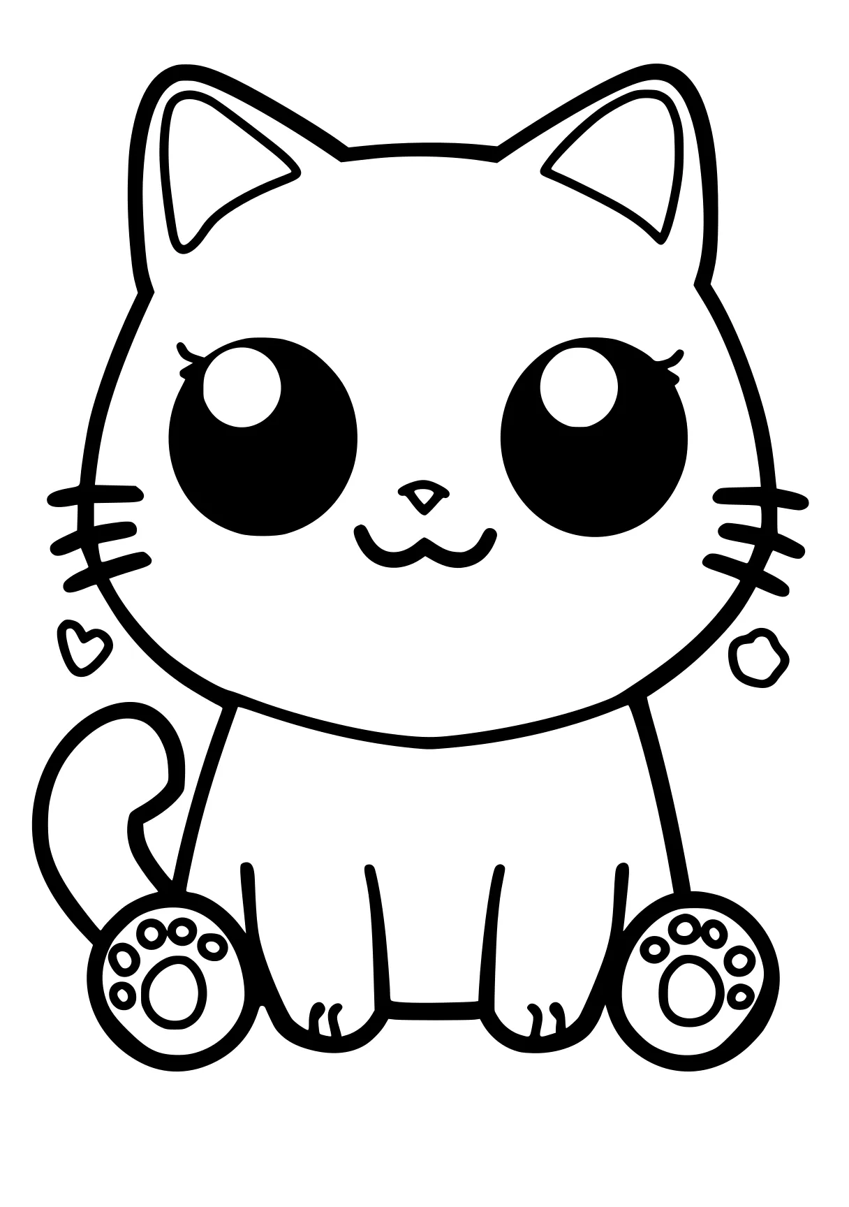 kawaii coloring pages jigglypuff, unikitty, kitty, mew, caticorn, free page downloads