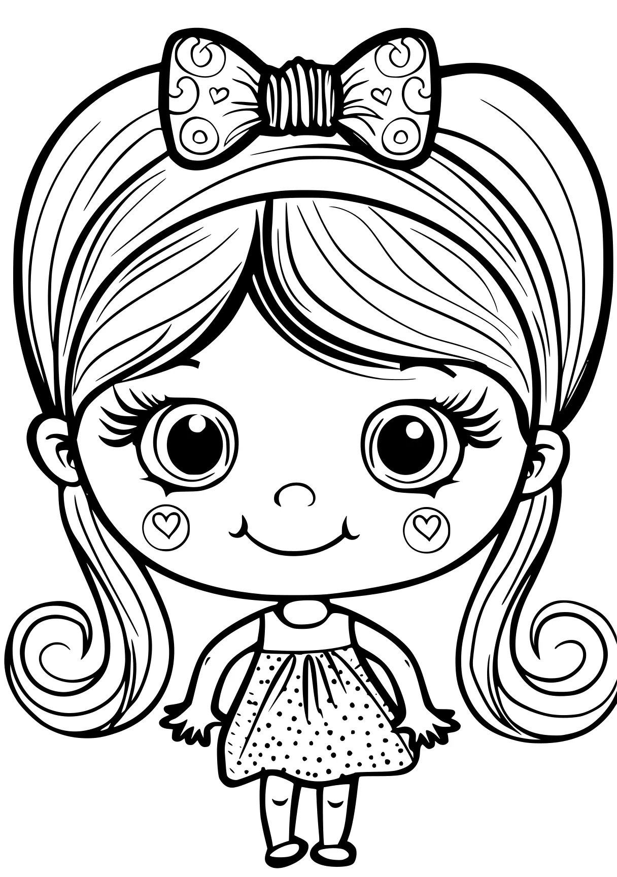 cute coloring sheets shopkins, chibi, printables, free page downloads