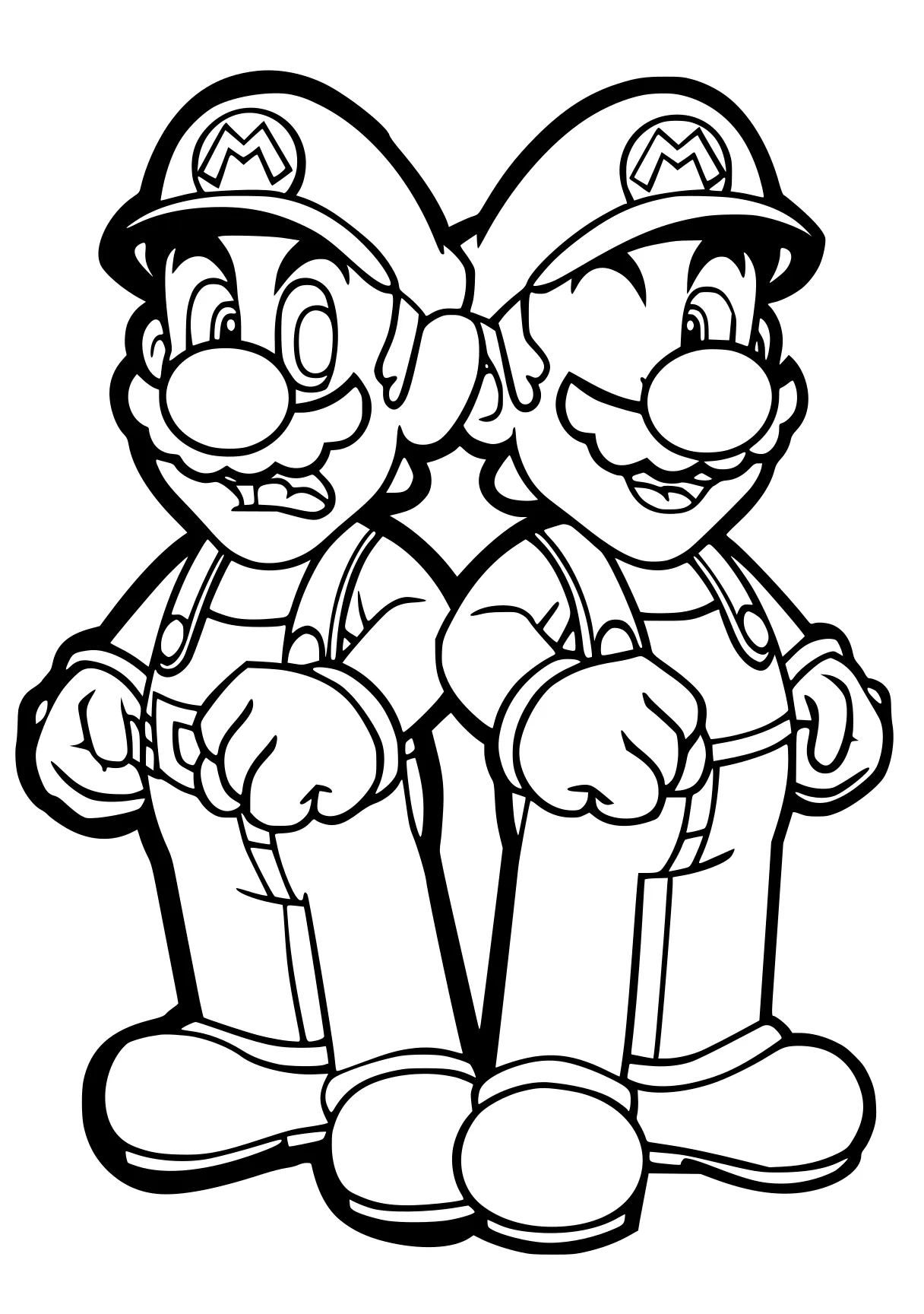 coloring pages mario luigi, mario, nintendo, characters, bros, free page downloads