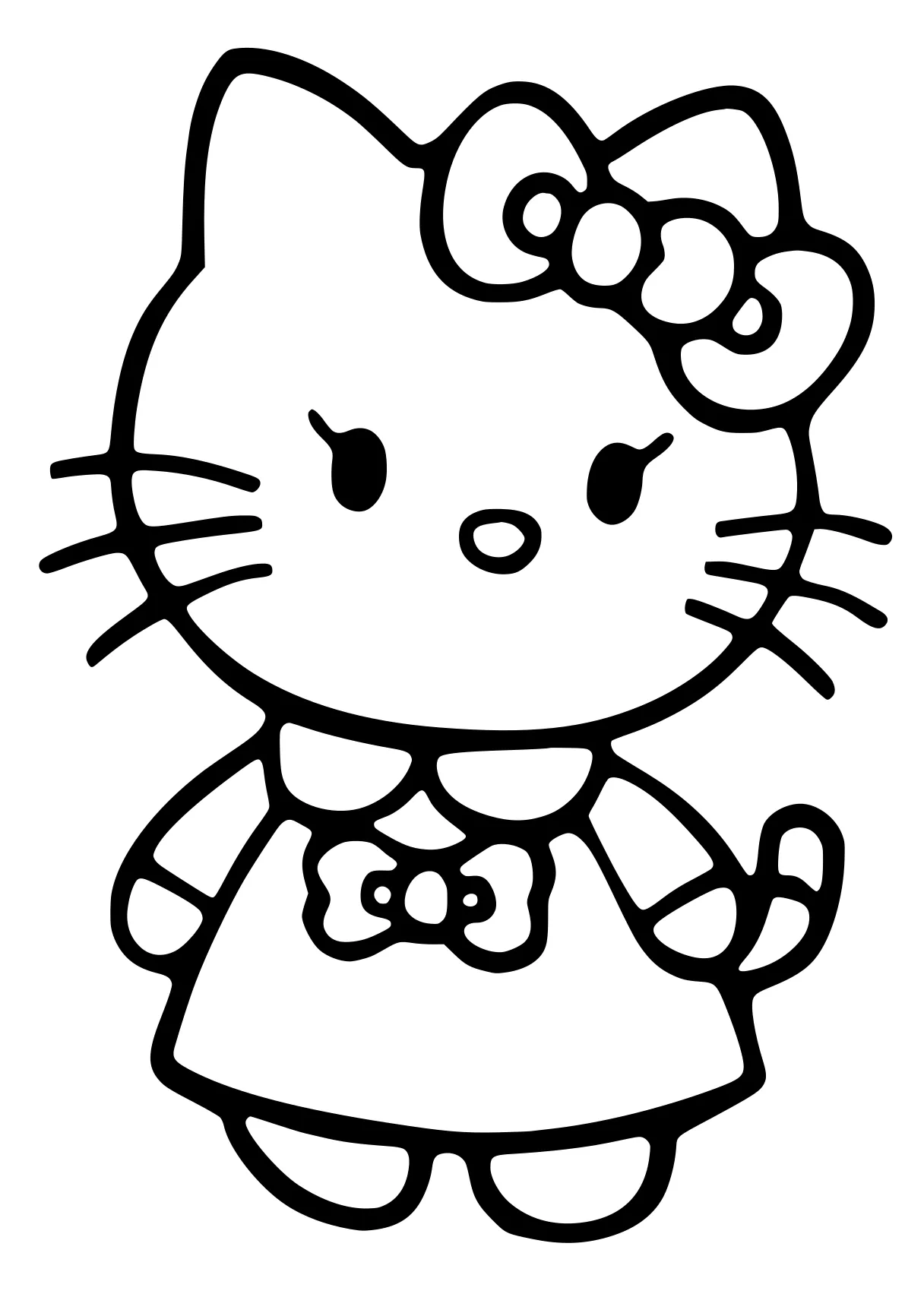 coloring book pages sanrio, cinnamoroll, kitty, peppa, mouse, free page downloads