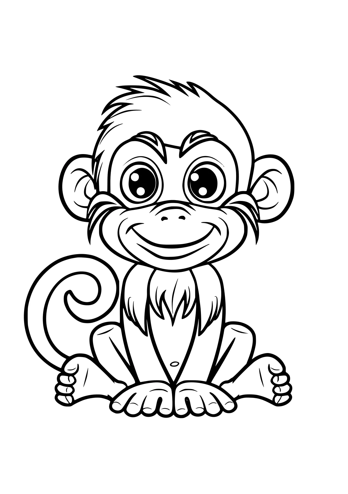 hardest coloring pages monkey, gorilla, kong, illustrator, zooba, free page downloads