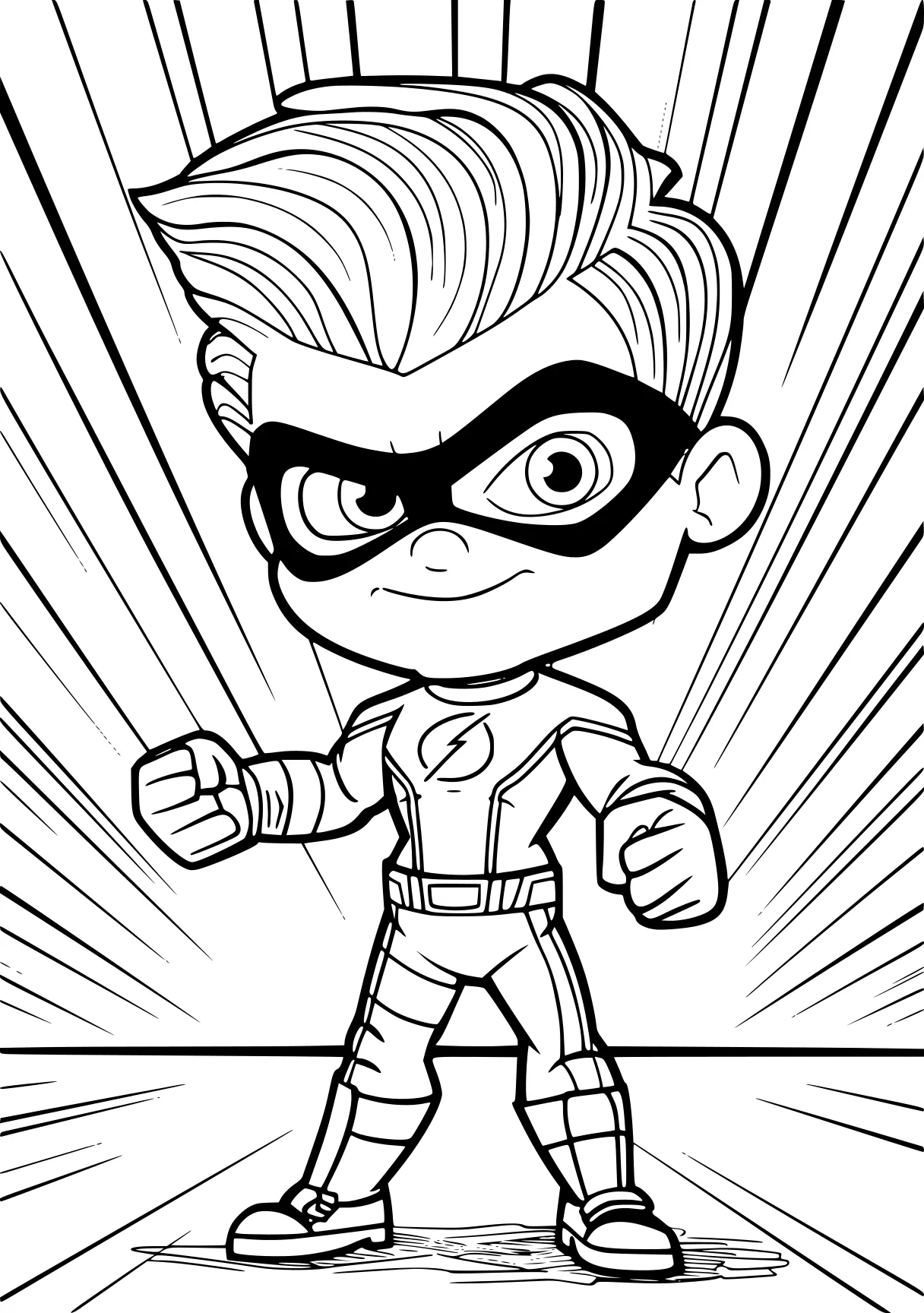 elemental coloring pages flash, superhero, robin, incredibles, mighty, free page downloads