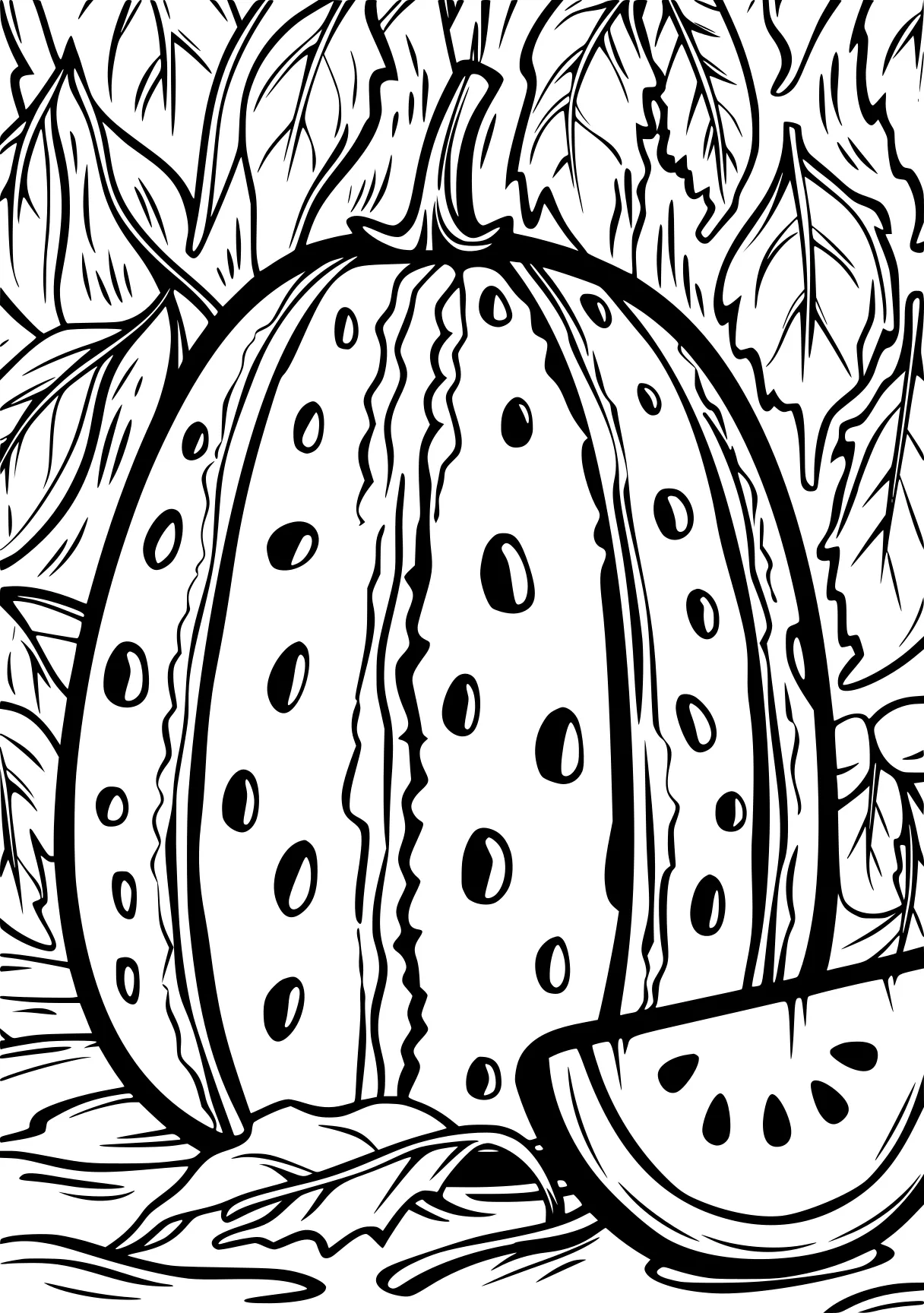 cocomelon coloring pages acorn, fruit, watermelon, cactus, pumpkin, free page downloads