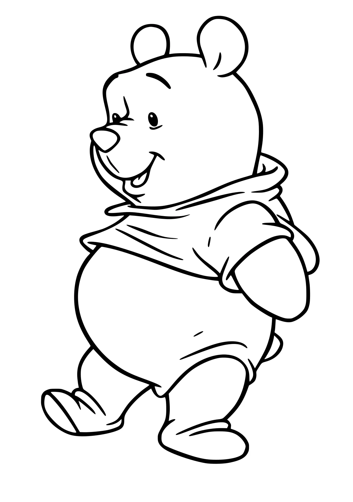 pooh coloring pages pooh, winnie, piglet, bear, hippo, free page downloads