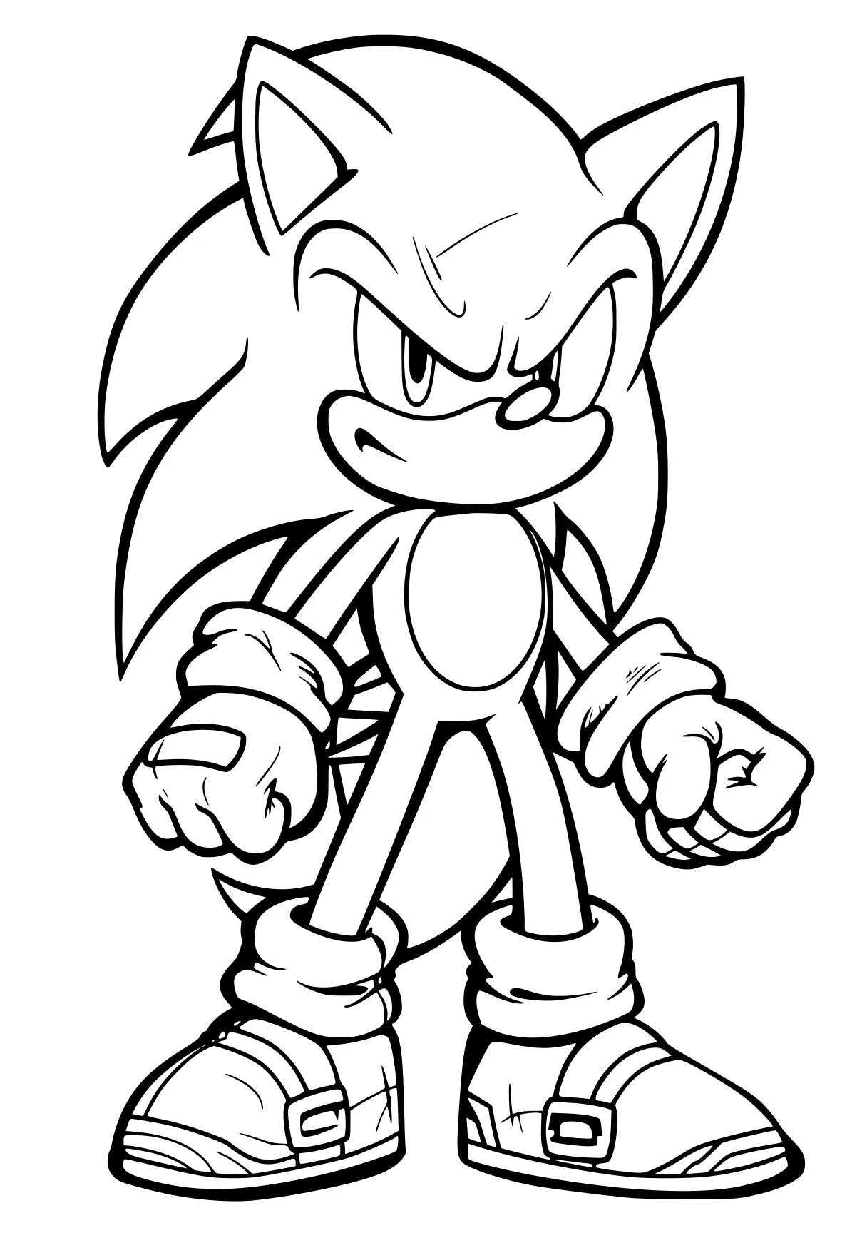 super sonic coloring page knuckles, sonic, tails, hedgehog, bendy, free downloads