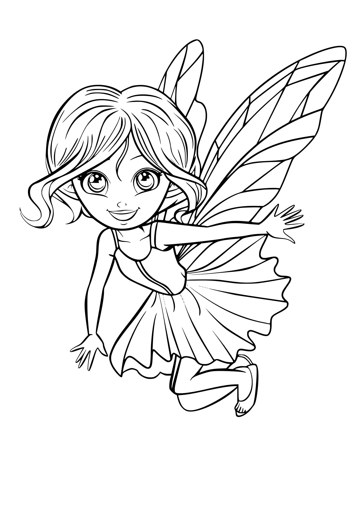 fairy coloring sheets fairy, winx, wings, butterfly, chibi, free page downloads