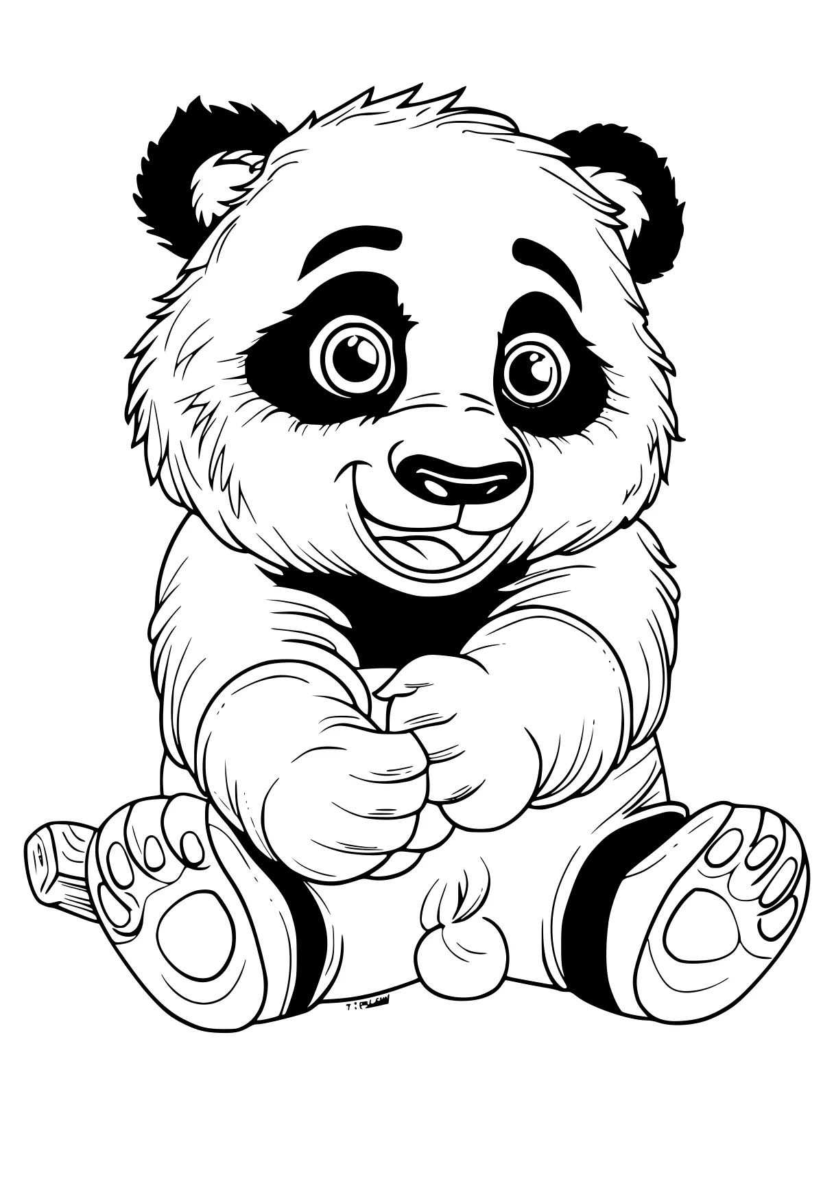 panda coloring pages panda, fazbear, bear, kung, paw, free page downloads