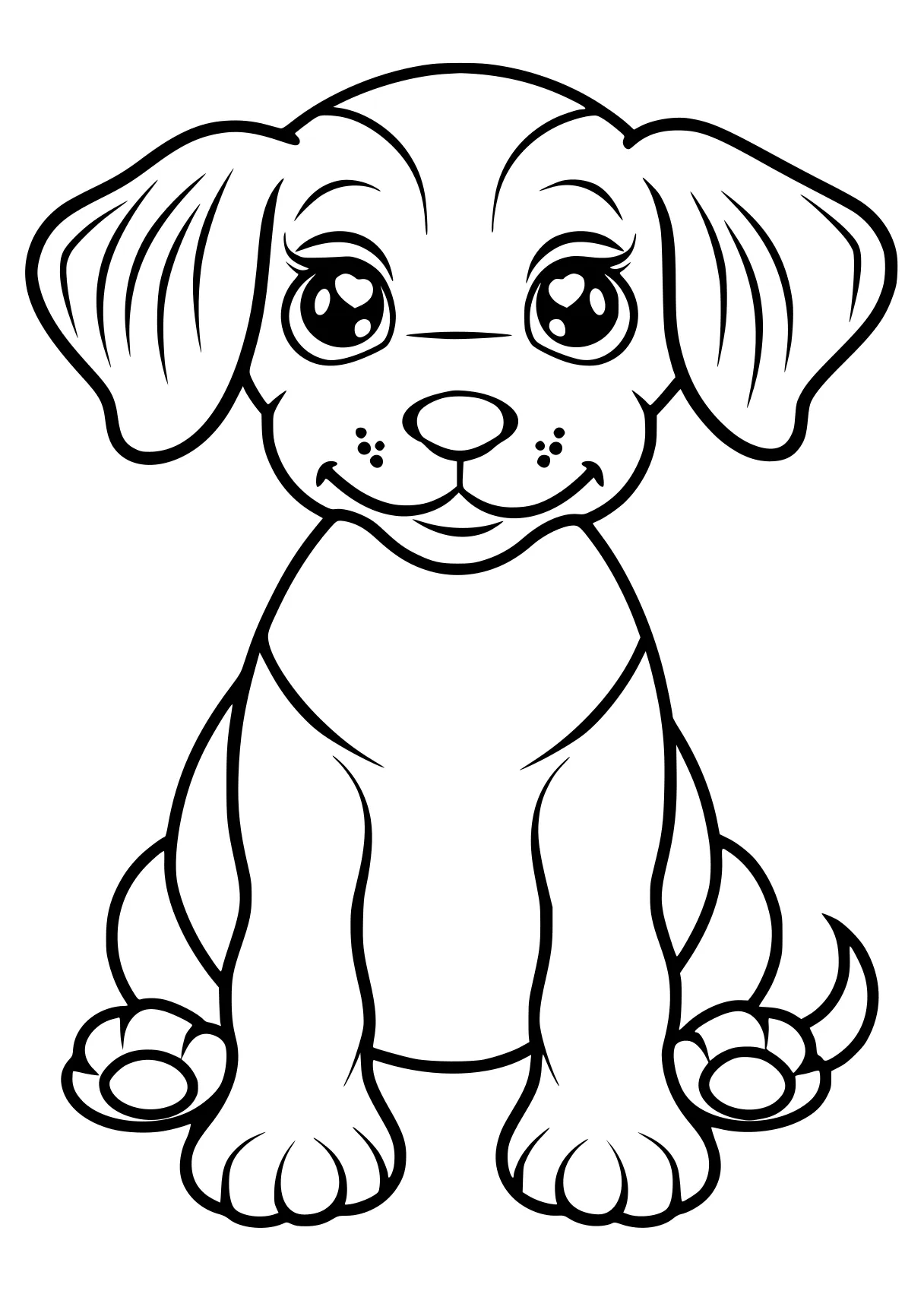 coloring pages puppy puppy, clifford, retriever, free page downloads