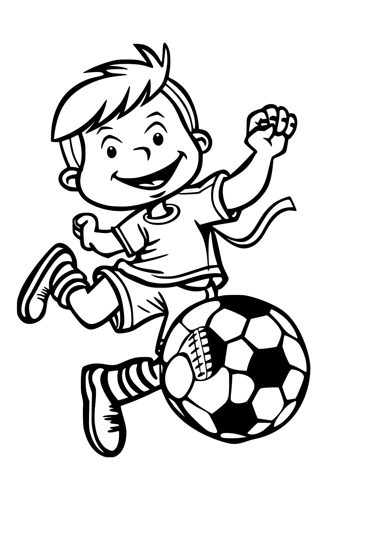 football coloring sheet soccer, sports, player, kratts, free page downloads