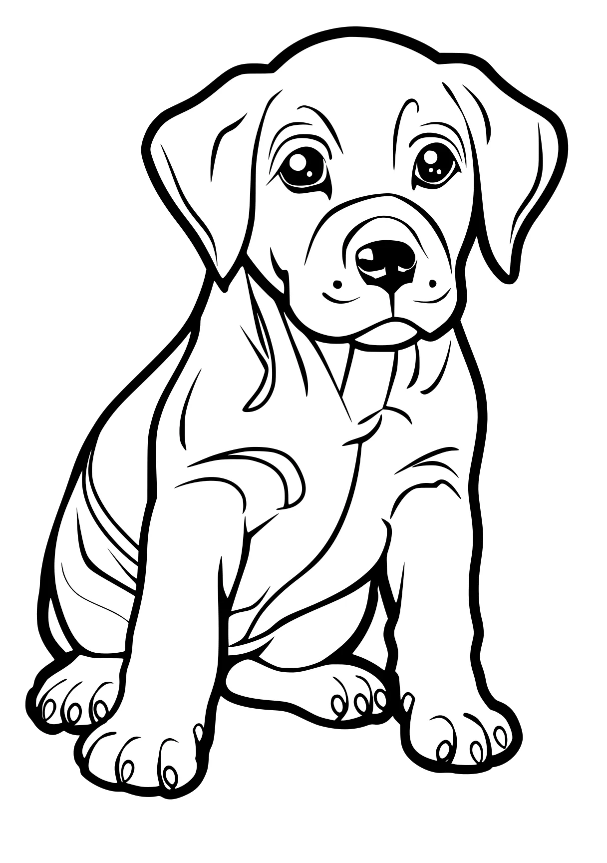 dog coloring sheet retriever, puppy, clifford, illustrator, dog, free page downloads