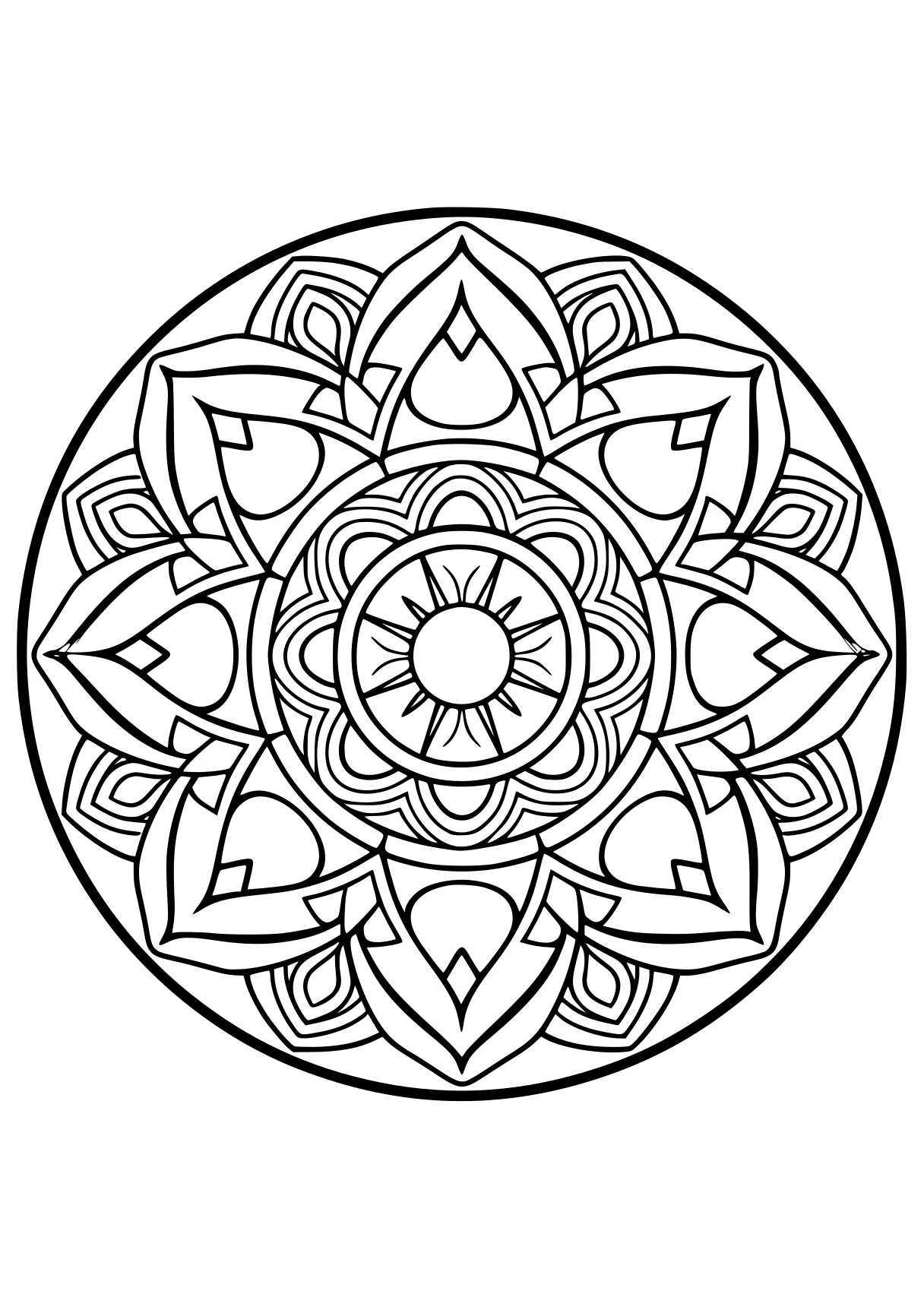 mandala coloring pages mandala, mandalas, rangoli, free page downloads