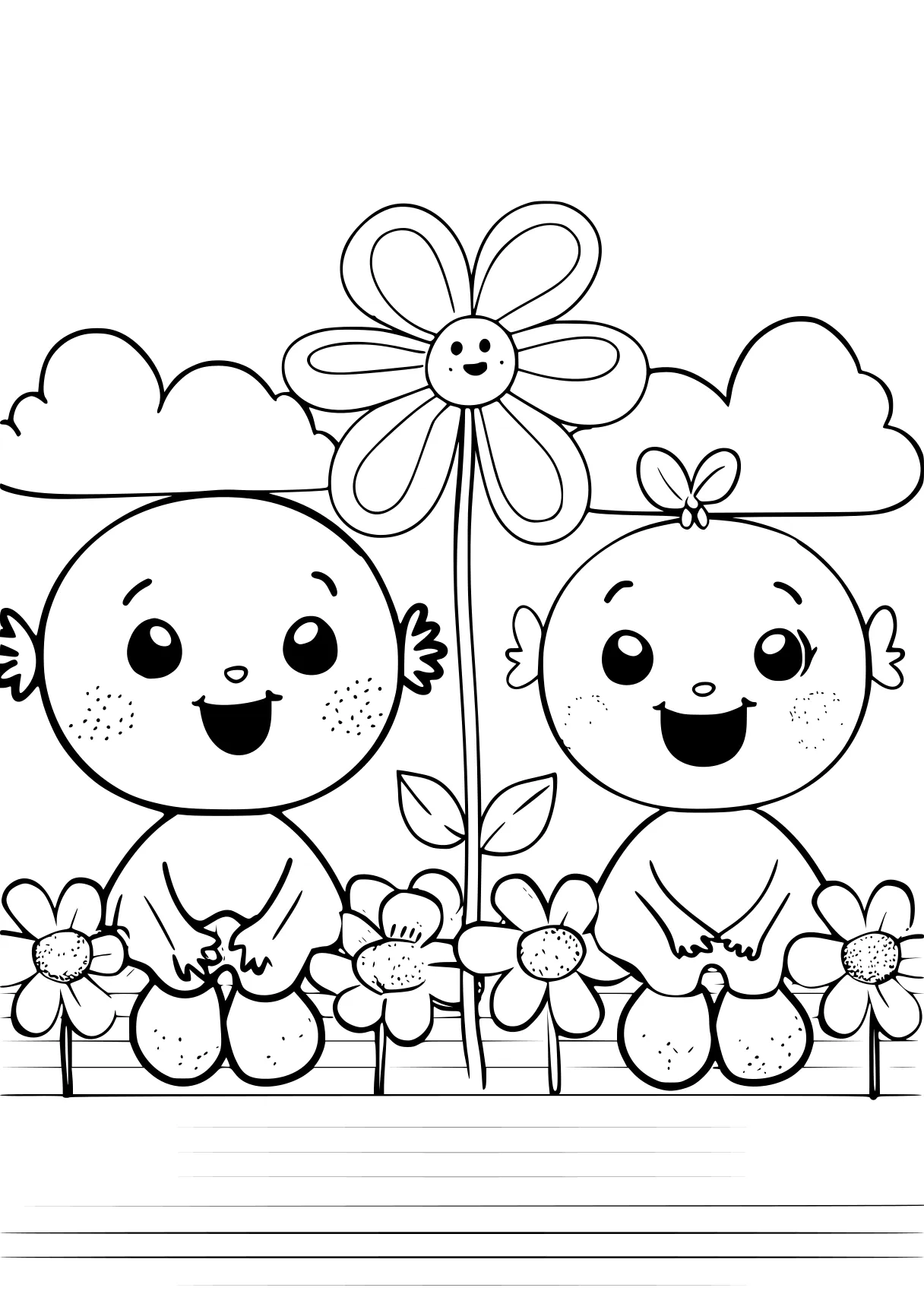 rainbow friends colouring pages, printables, flowers, octonauts, free coloring page downloads