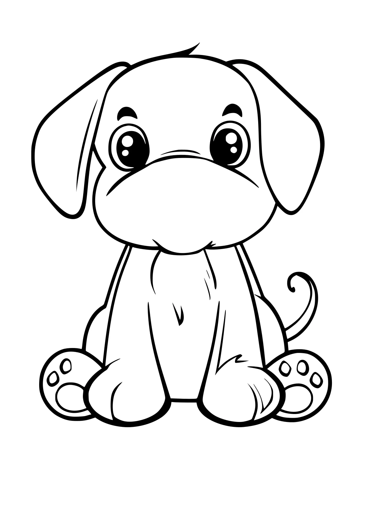 puppy dog coloring pages puppy, snoopy, bulldog, clifford, dumbo, free page downloads