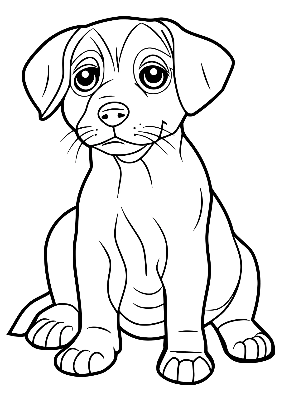 puppy pictures to color puppy, clifford, retriever, bulldog, free coloring page downloads