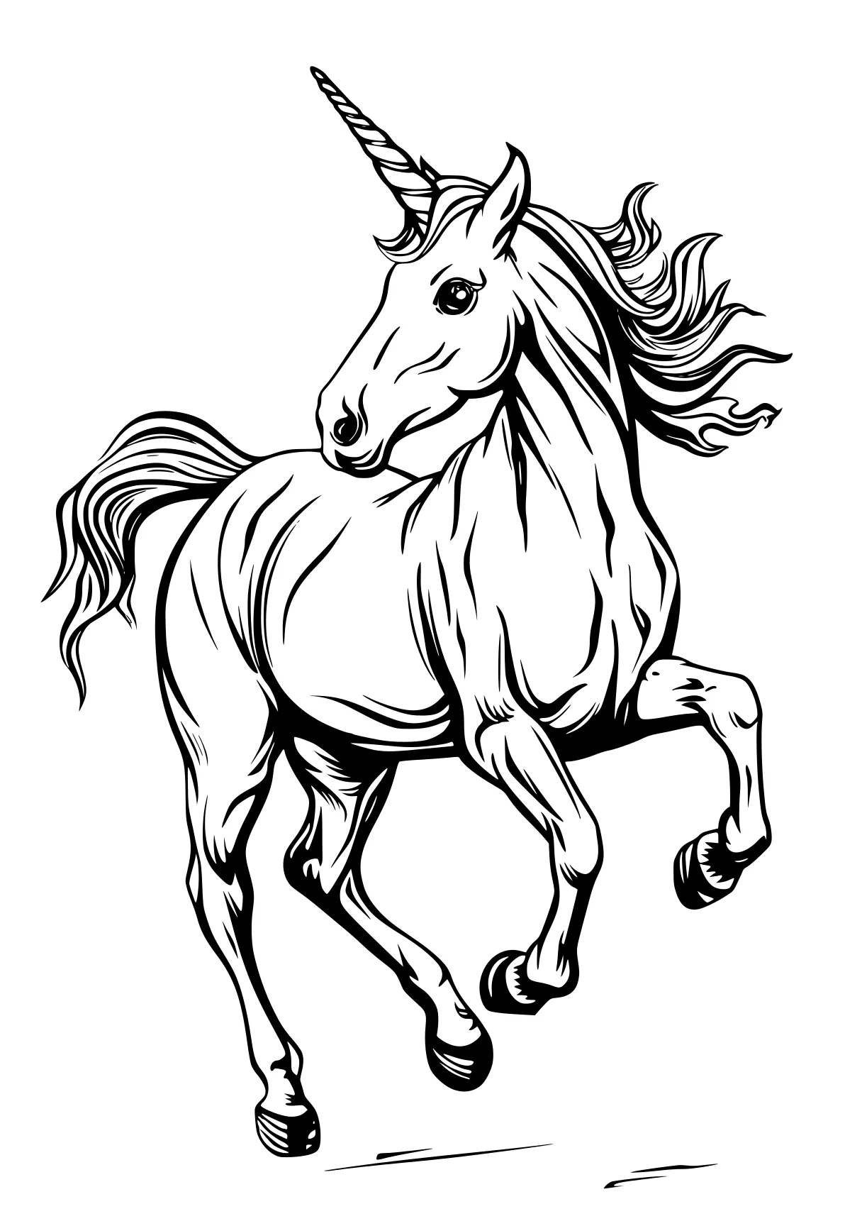 unicorn coloring pages unicorn, horse, pony, pegasus, caticorn, free page downloads