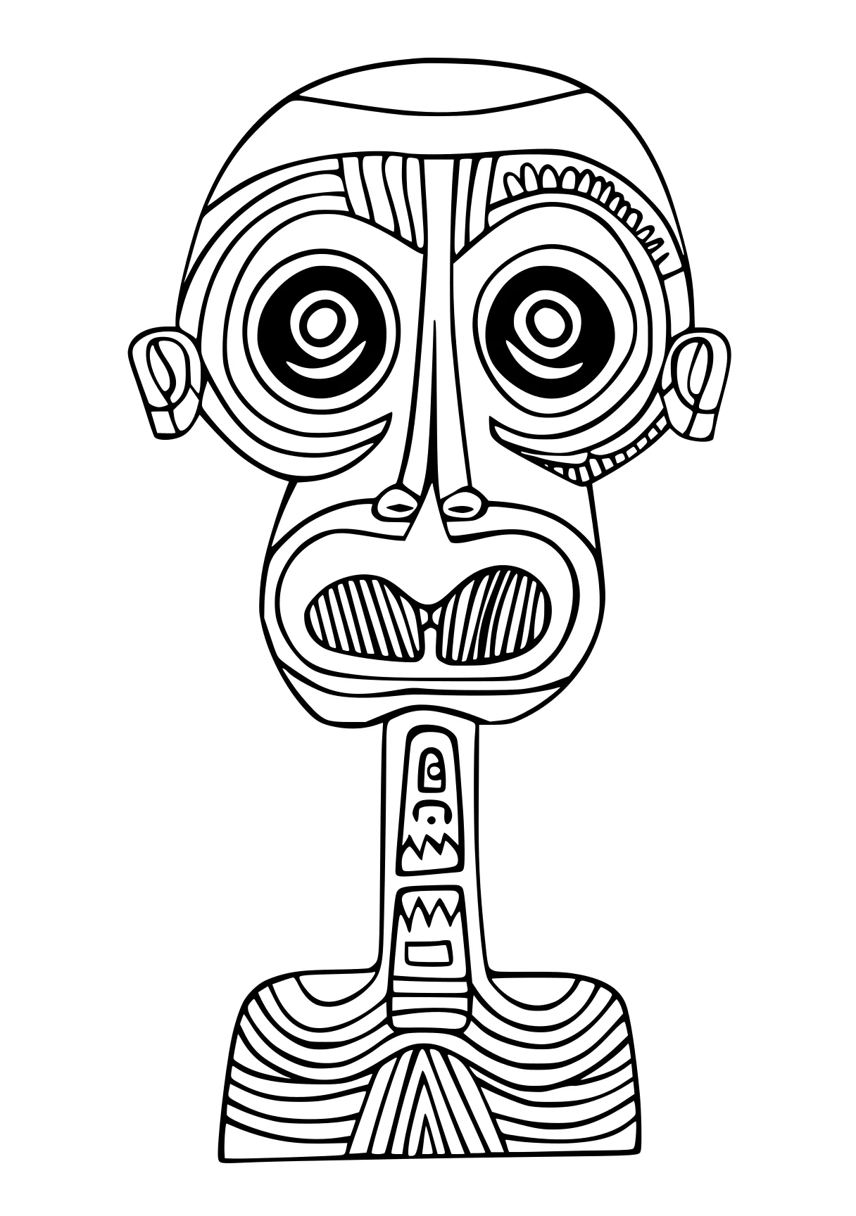 coloring online for adults mask, muertos, illustrator, skeleton, robot, free page downloads