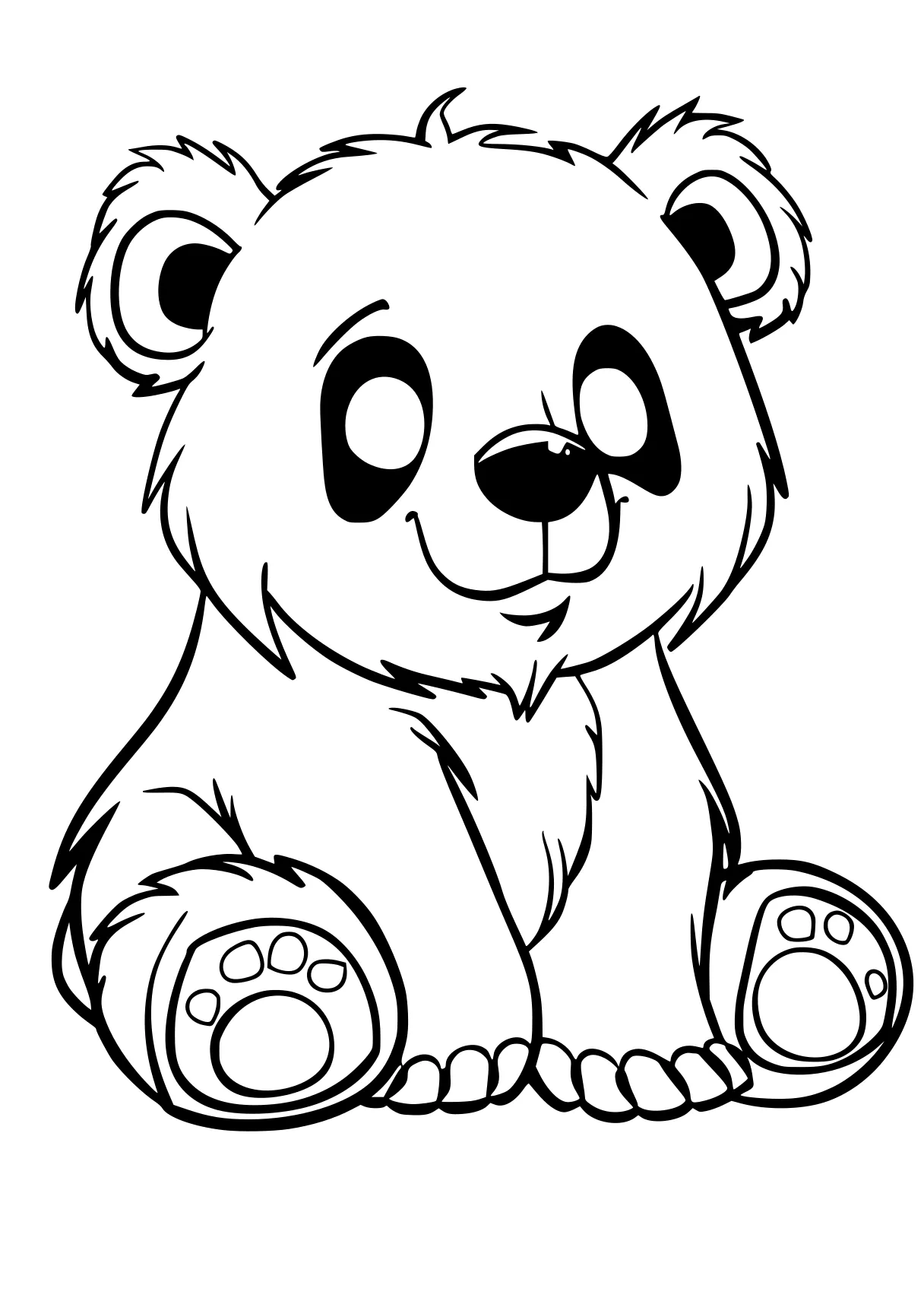 coloring pages printable free bear, fazbear, panda, koala, winnie, page downloads