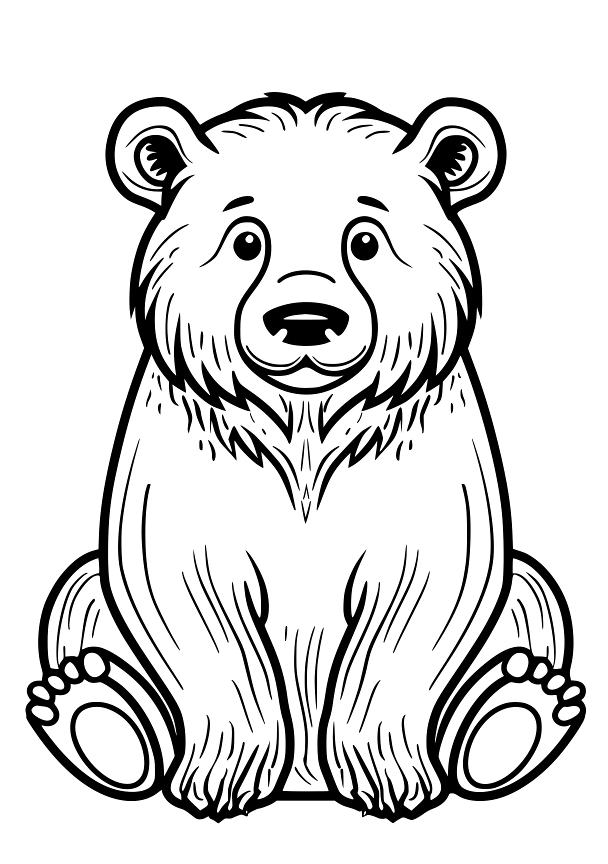 coloring pages for adults animals bear, koala, bears, raccoon, illustrator, free page downloads