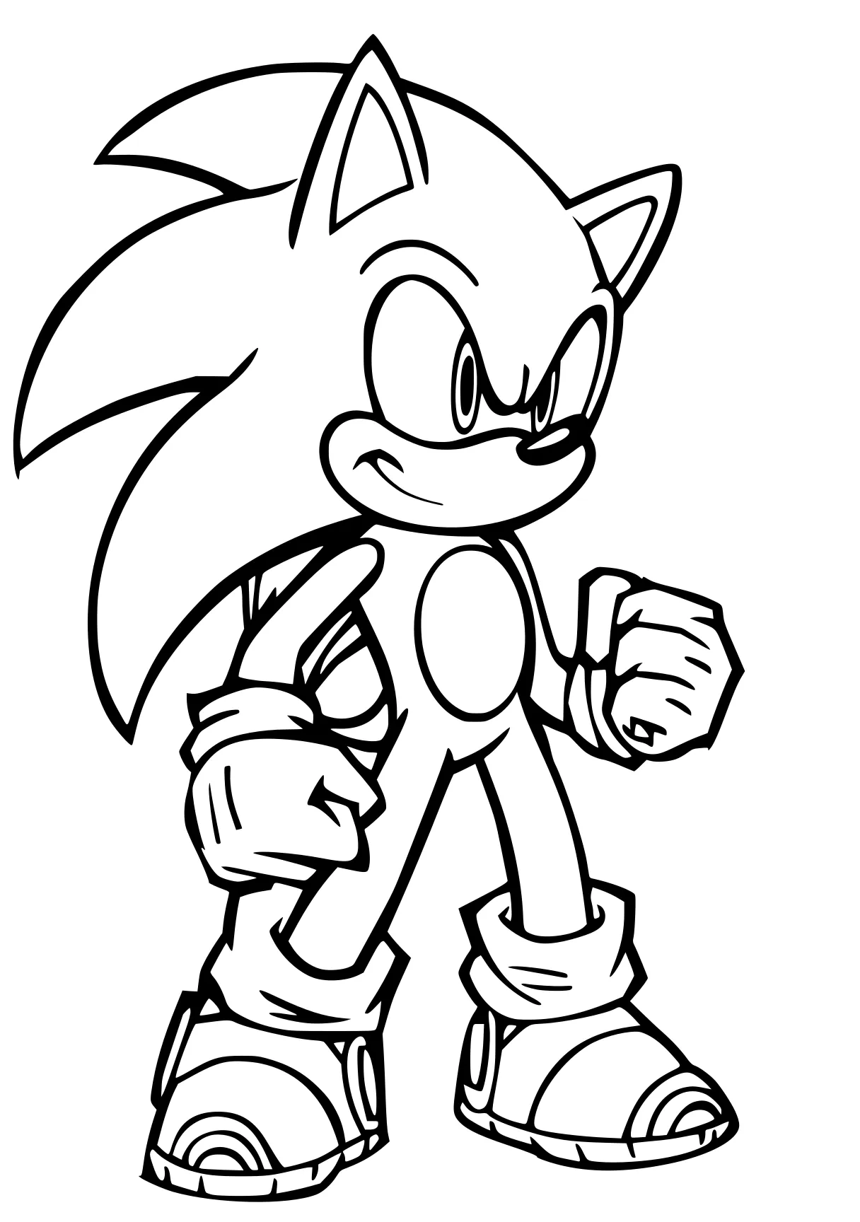 super sonic coloring page sonic, knuckles, tails, hedgehog, coloring, free downloads