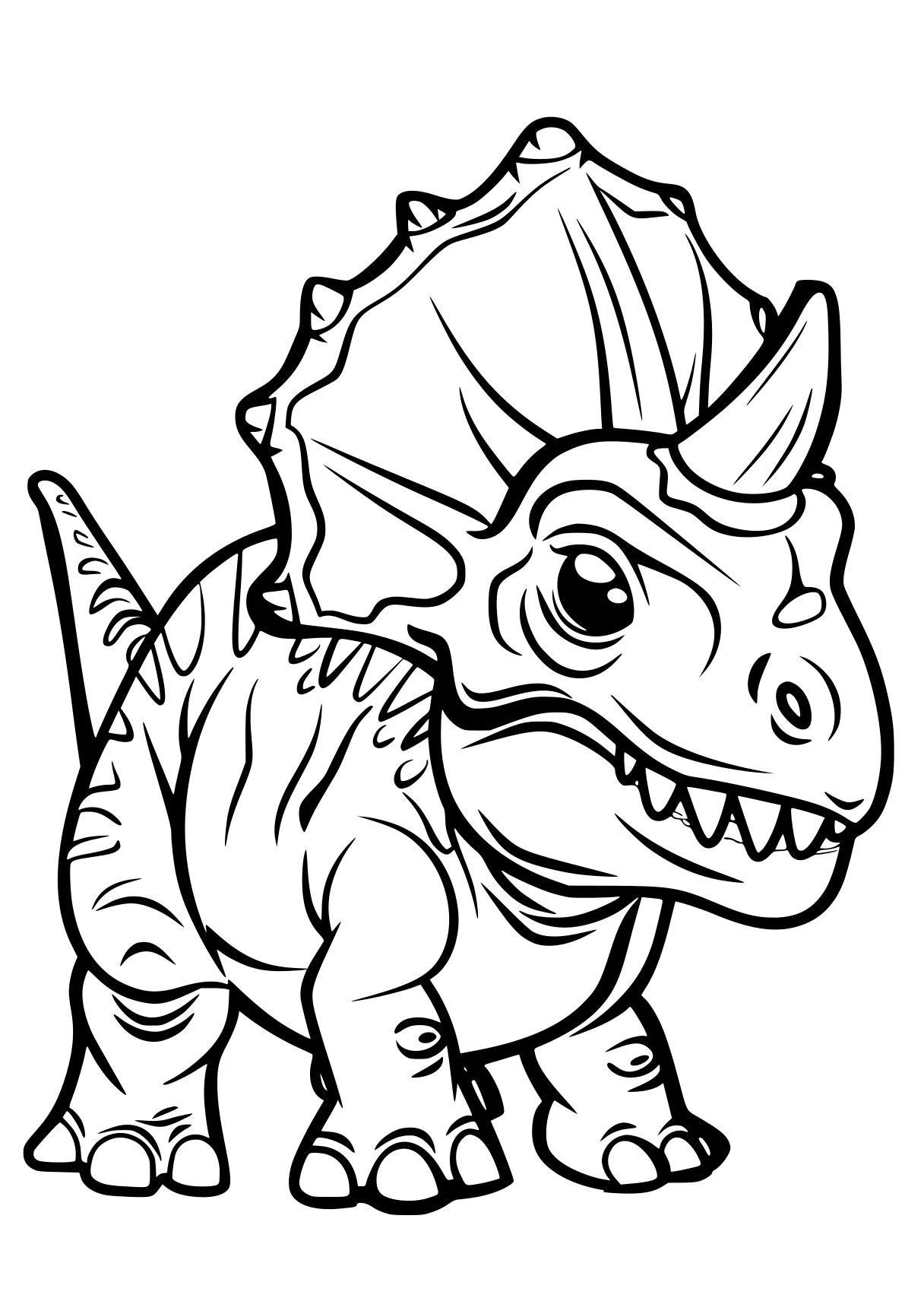 childrens colouring pages triceratops, ankylosaurus, carnotaurus, stegosaurus, dilophosaurus, free coloring page downloads