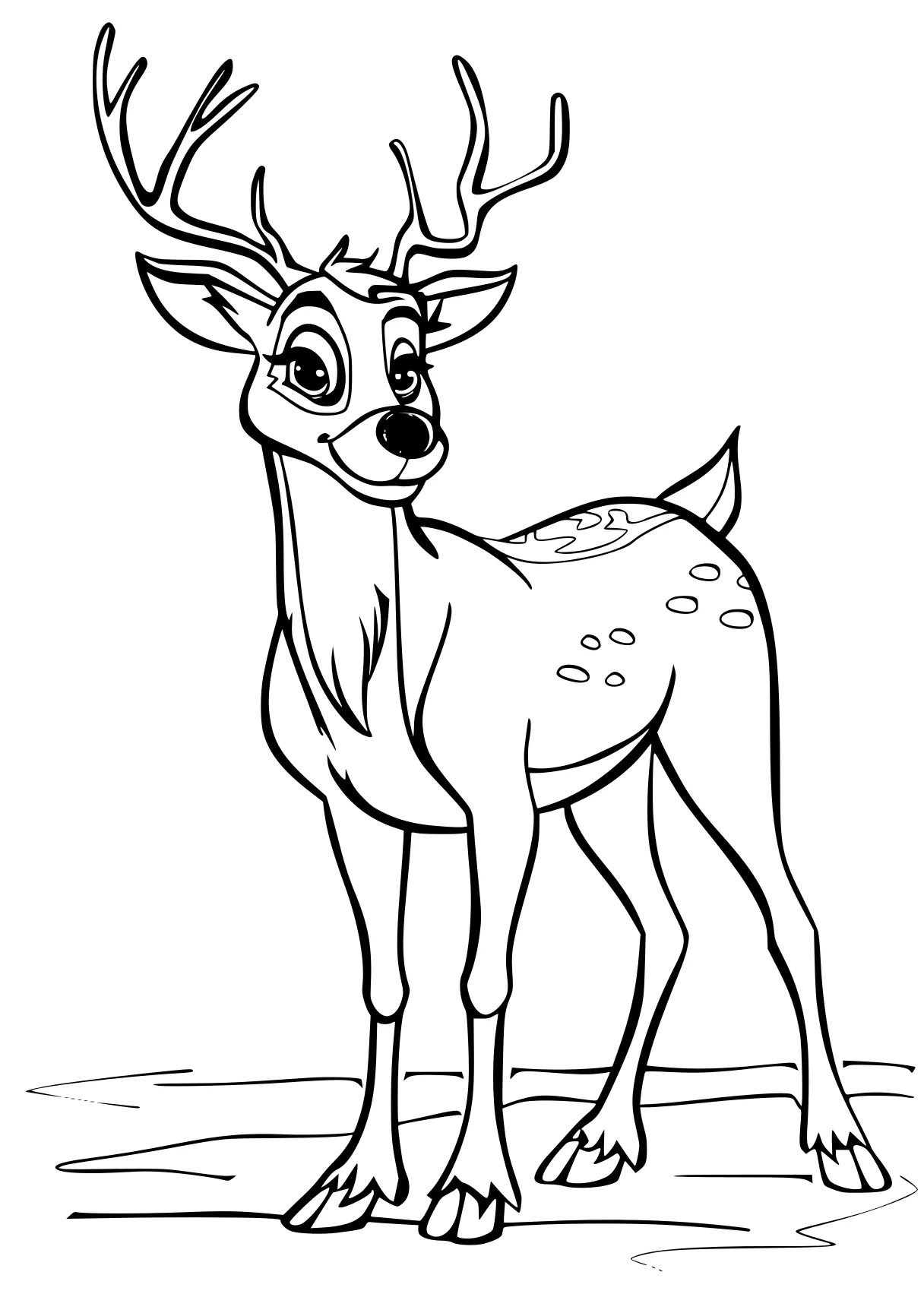 rudolph the red nosed reindeer coloring pages deer, bambi, reindeer, rudolph, moose, free page downloads