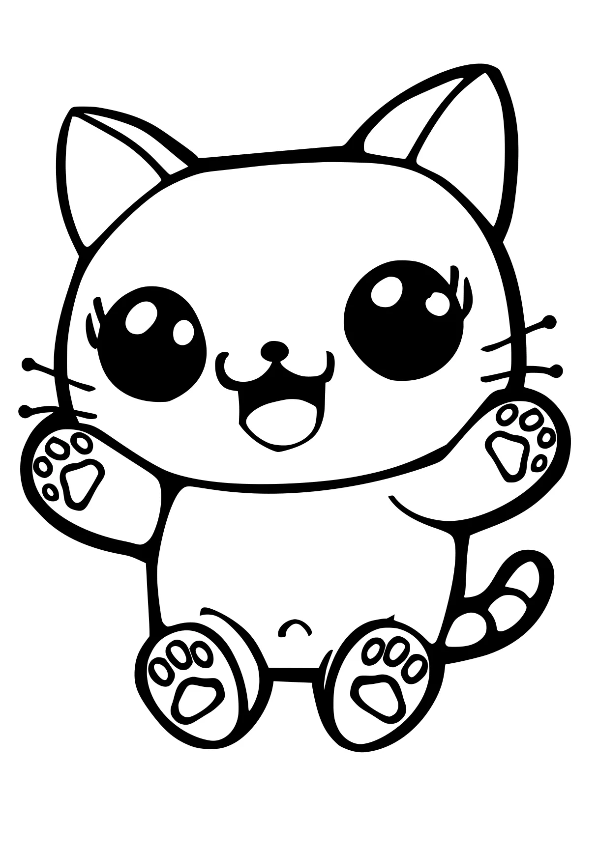 kawaii coloring pages jigglypuff, mew, unikitty, kitty, cinnamoroll, free page downloads