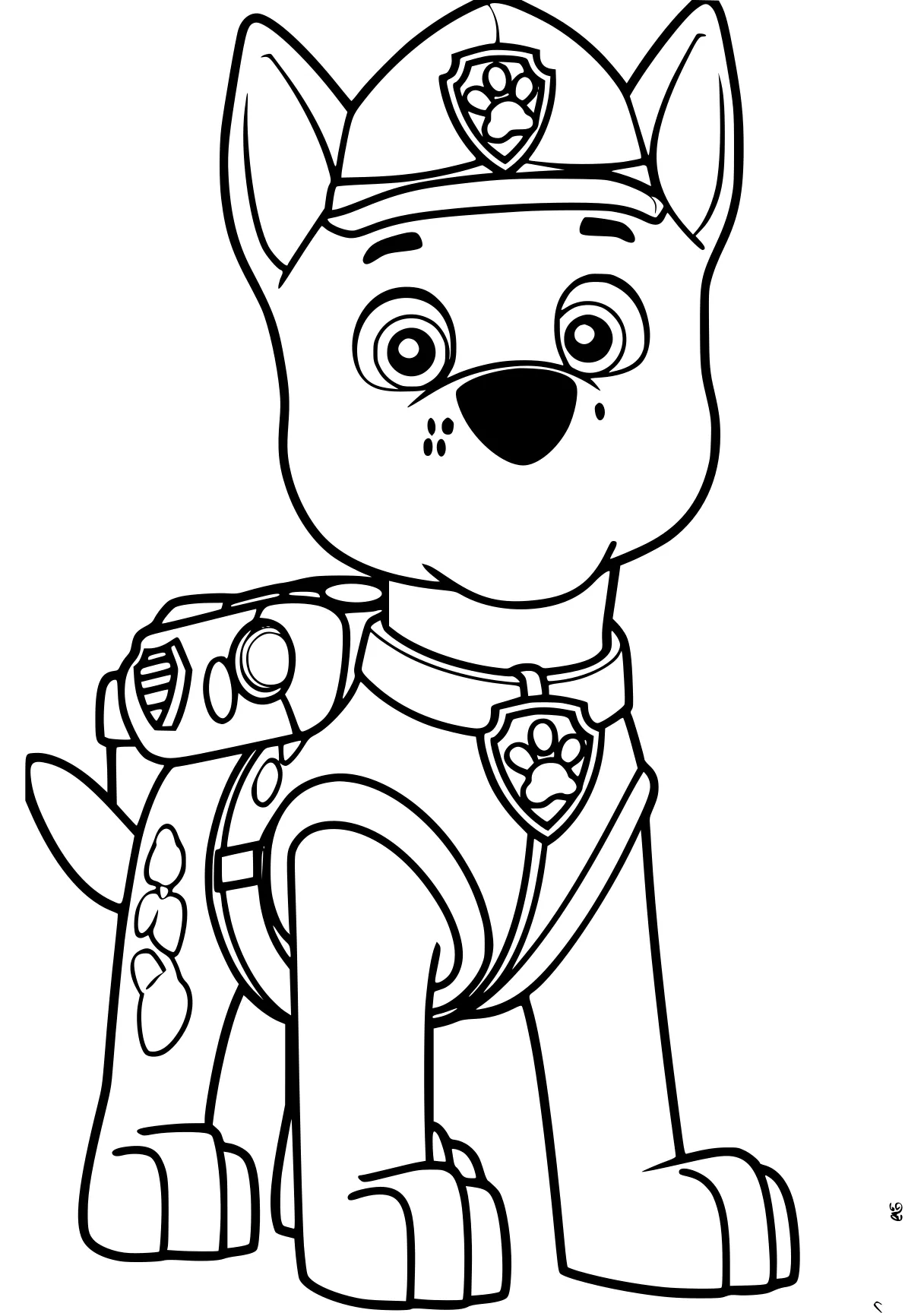 paw patrol colouring page, corgi, fazbear, pororo, free coloring downloads