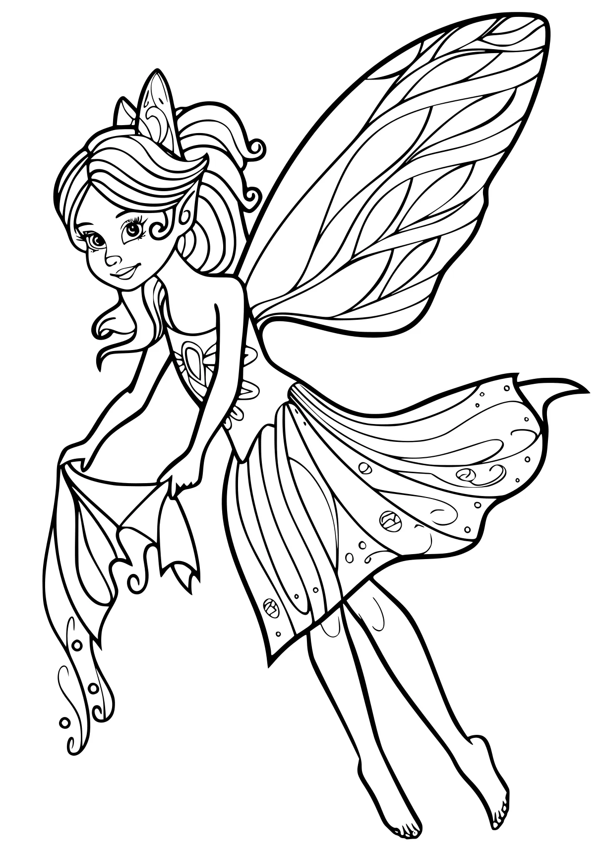 fairy coloring pages fairy, winx, butterfly, free page downloads