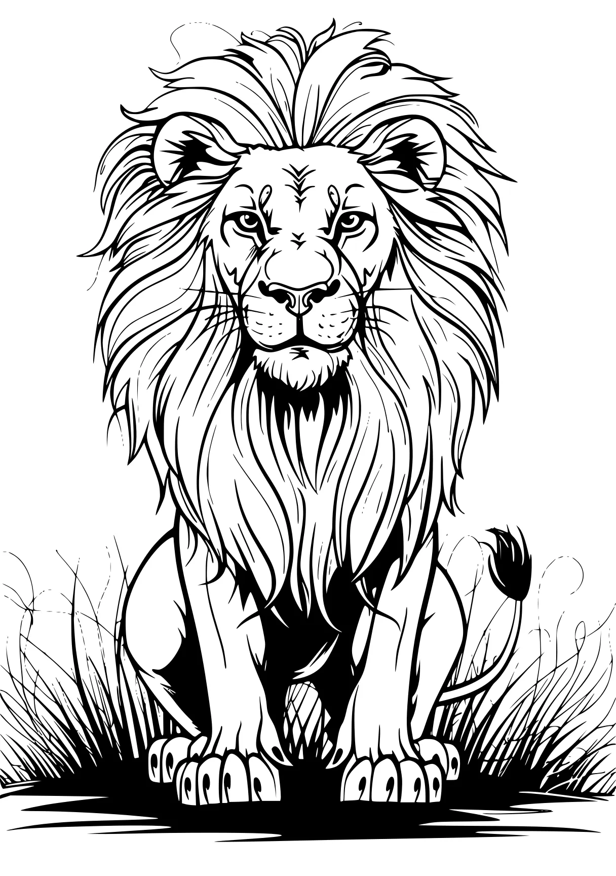 lion coloring pages lion, lions, safari, illustrator, tiger, free page downloads