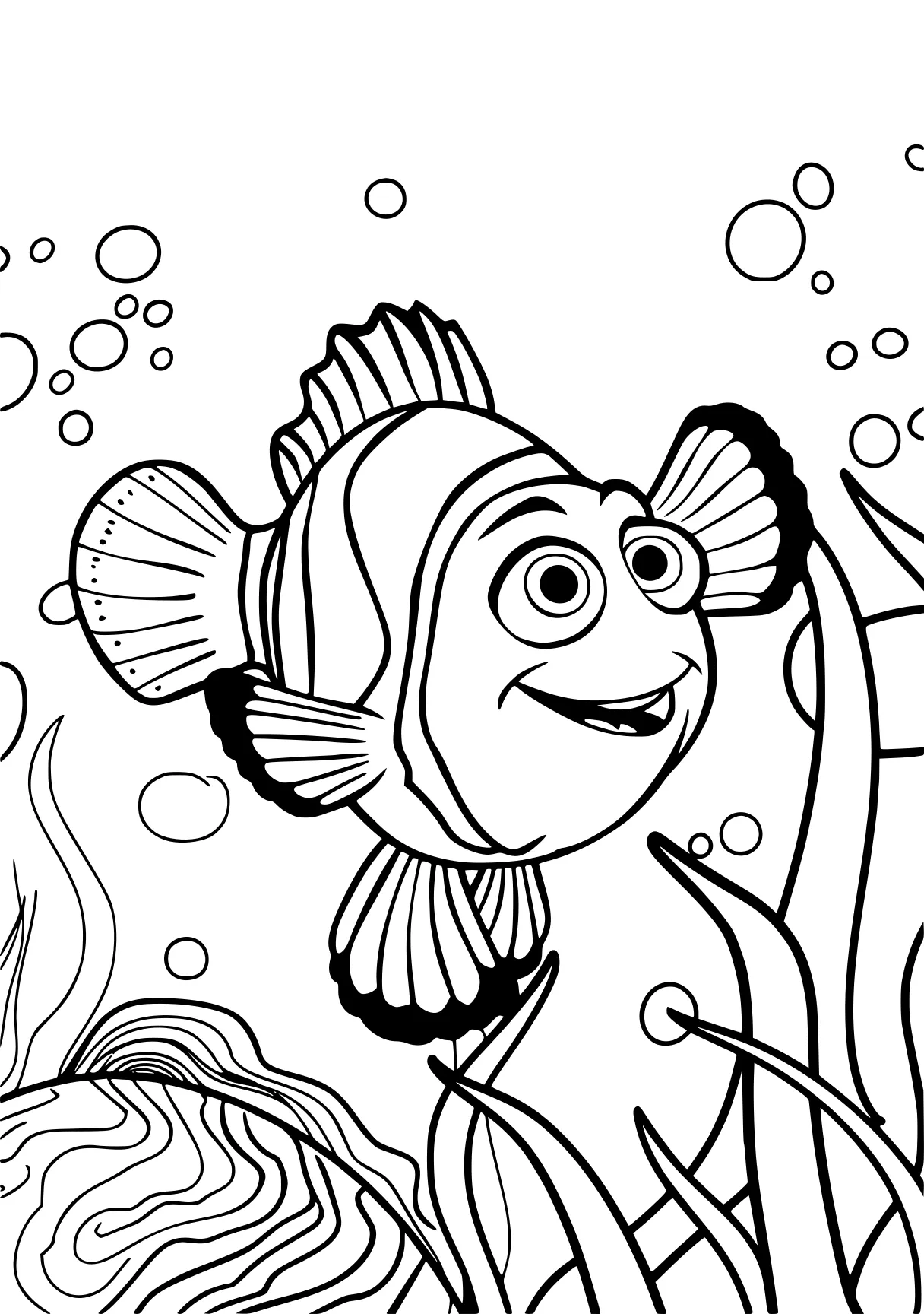 finding nemo coloring pages, fish, colouring, guppies, free page downloads