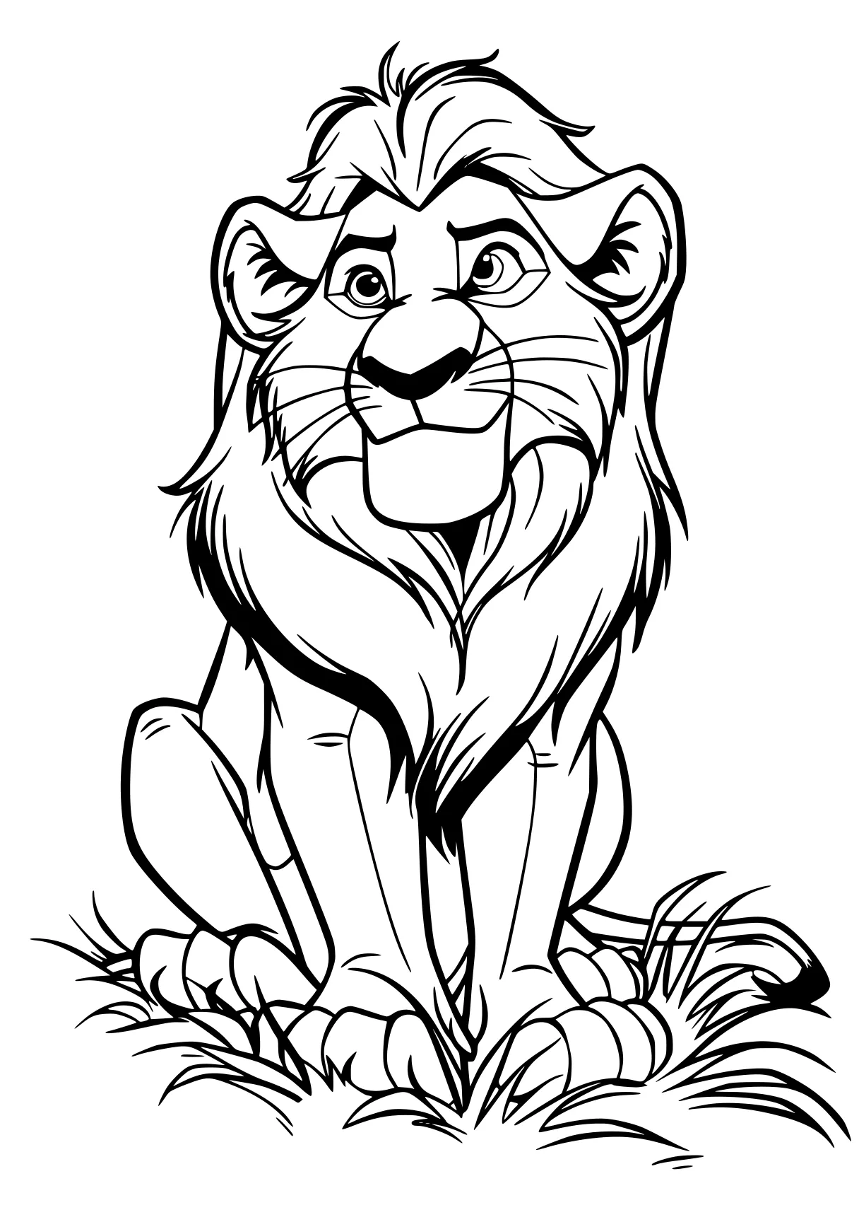 lion king coloring pages lion, lions, simba, safari, scratch, free page downloads