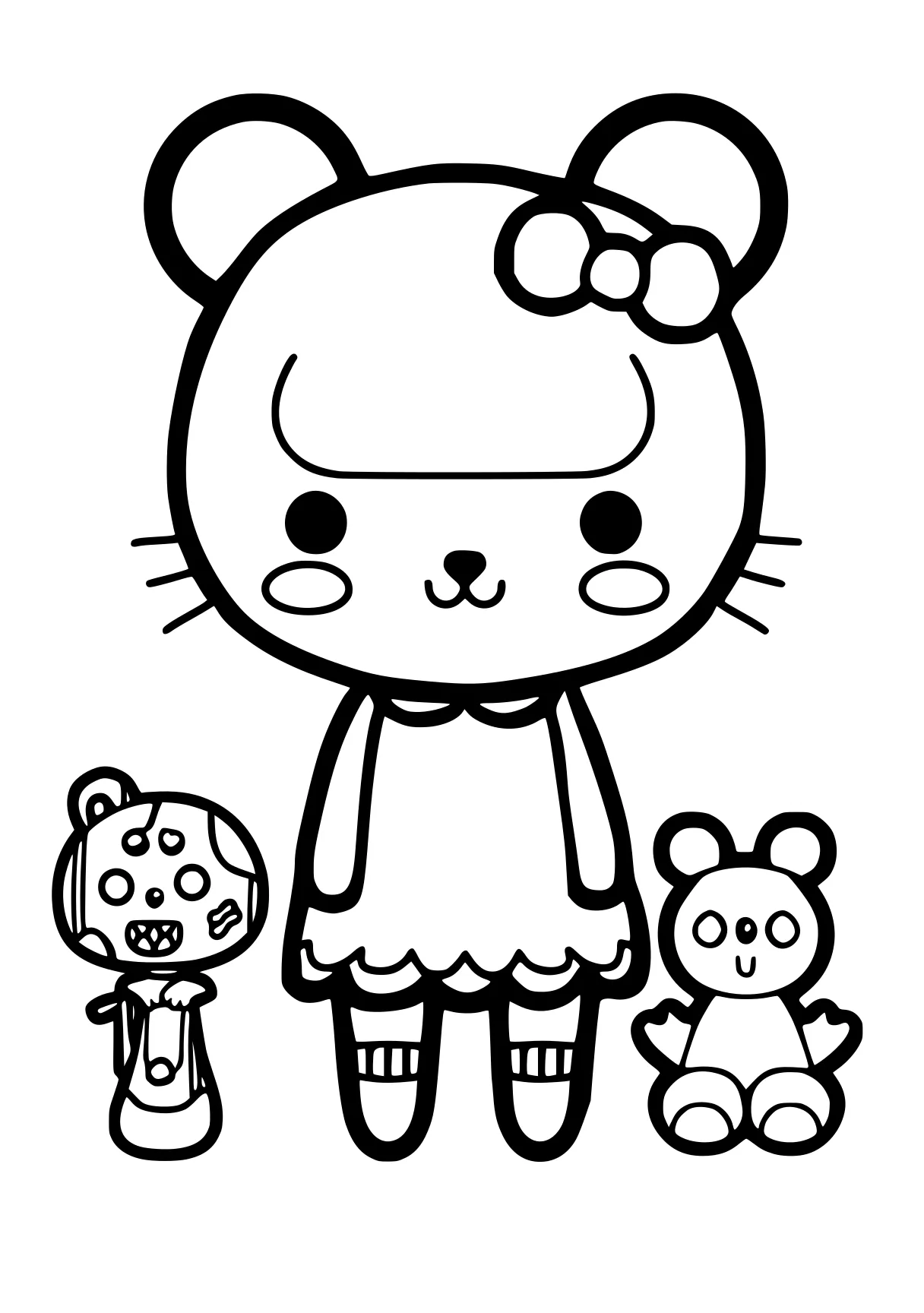 sanrio coloring pages sanrio, octonauts, cinnamoroll, dolls, children, free page downloads