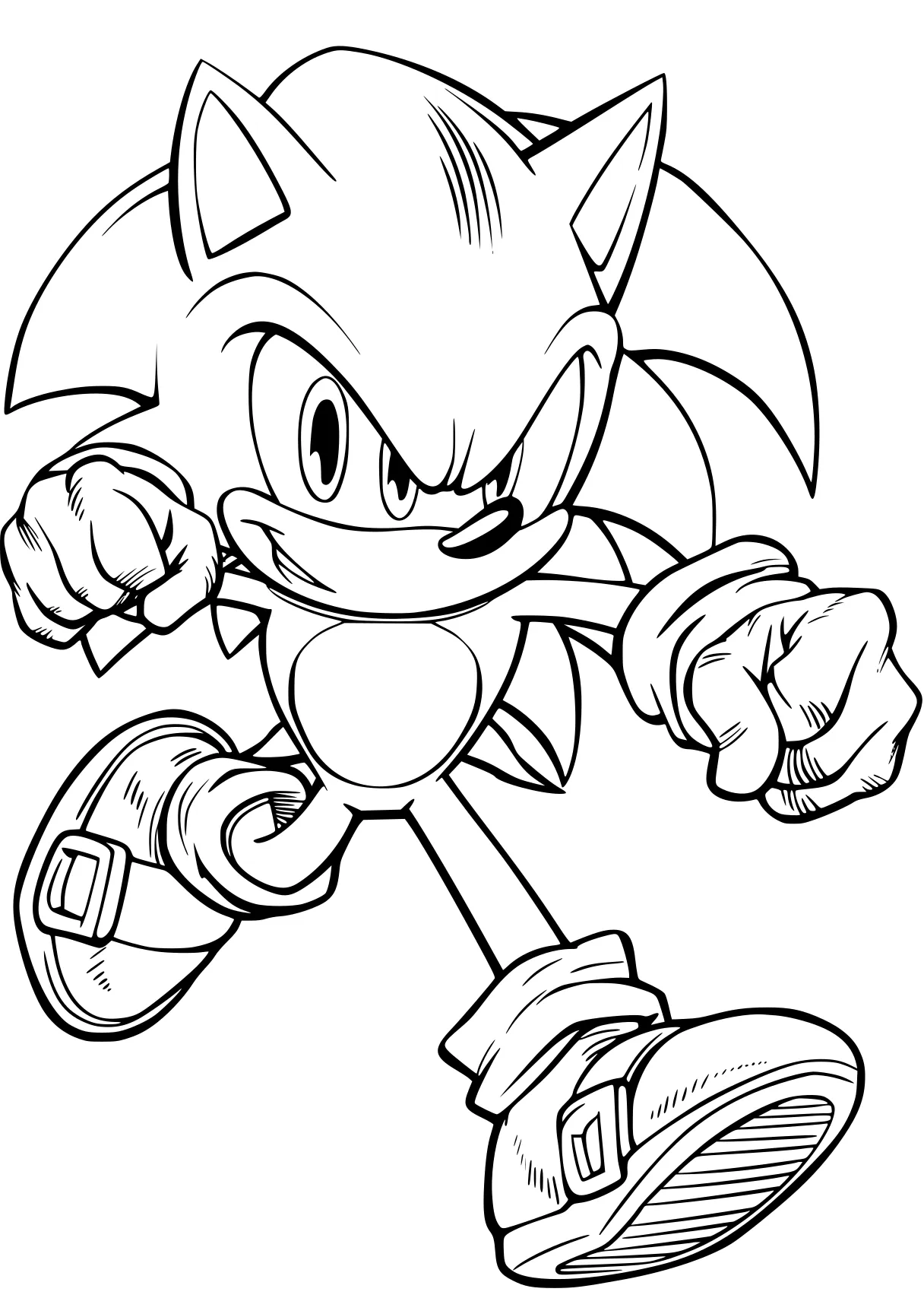 super sonic coloring page sonic, knuckles, hedgehog, tails, coloring, free downloads