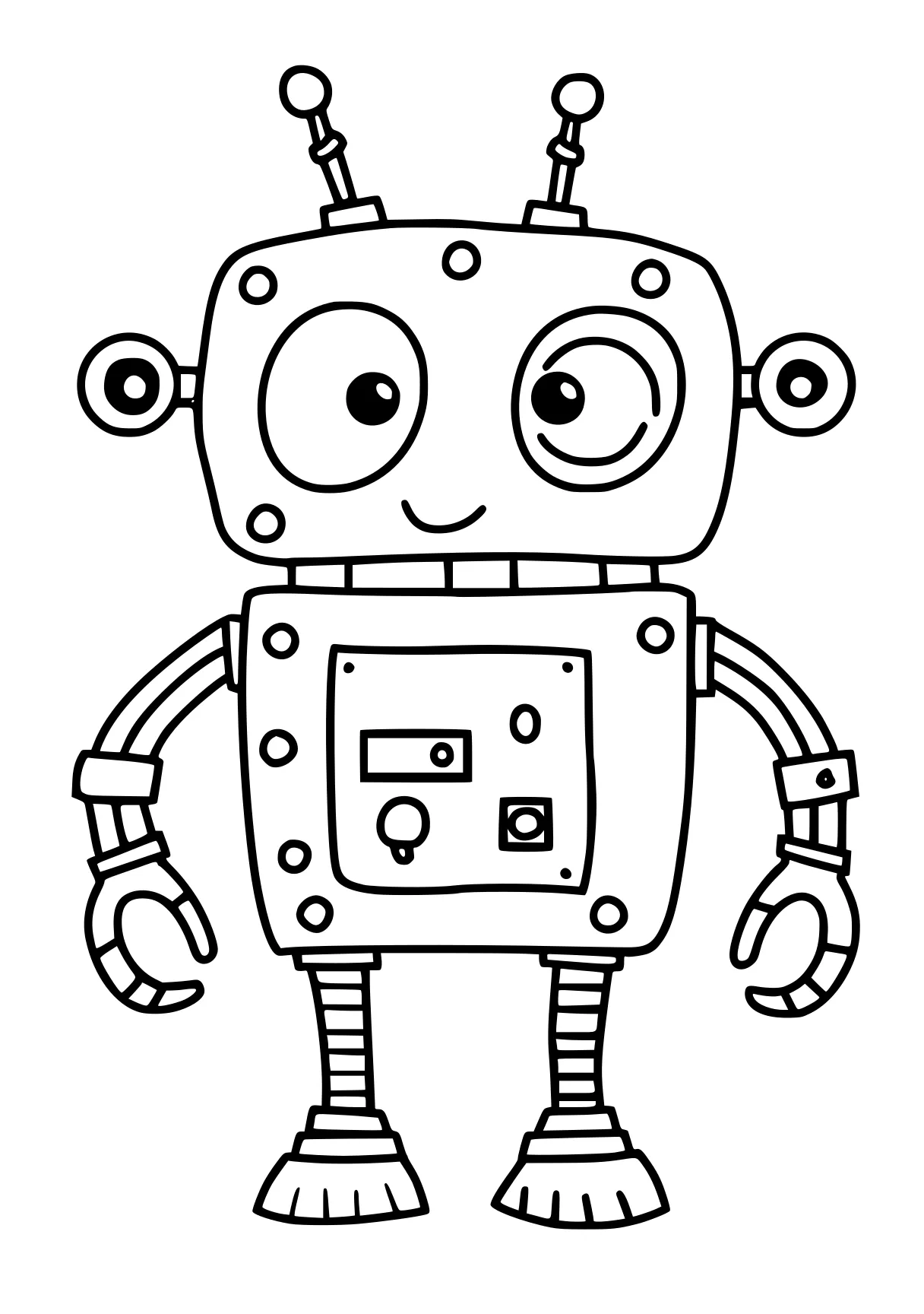 free coloring pages to print robot, ai, illustrator, numberblocks, bots, page downloads