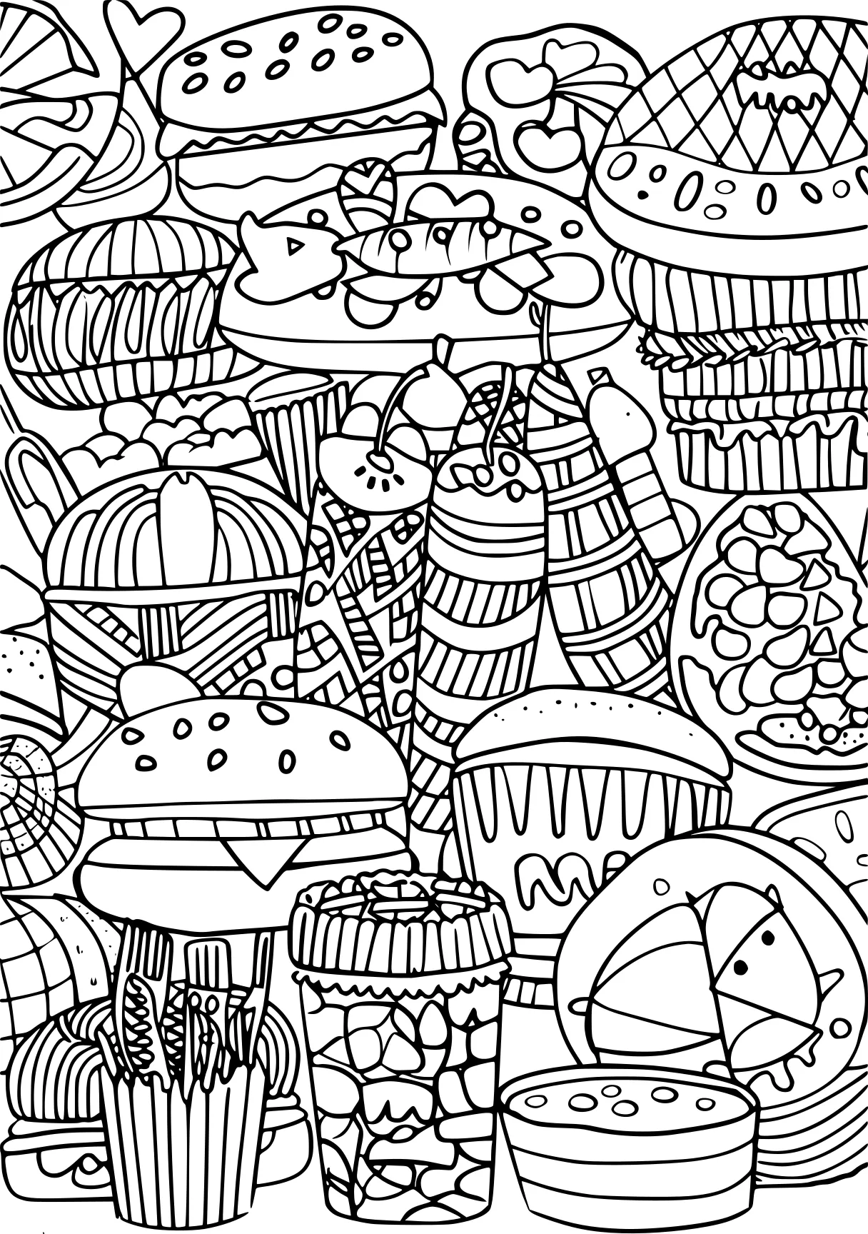 pusheen coloring pages, zentangle, colouring, mandalas, free page downloads