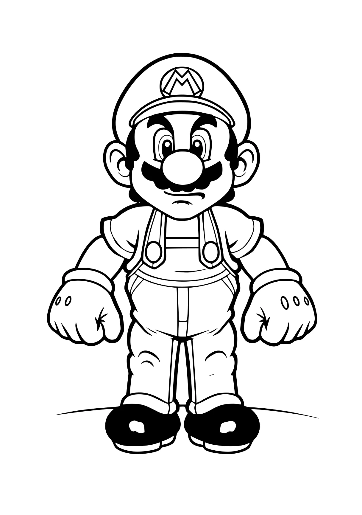 mario coloring sheet mario, luigi, toad, bowser, nintendo, free page downloads