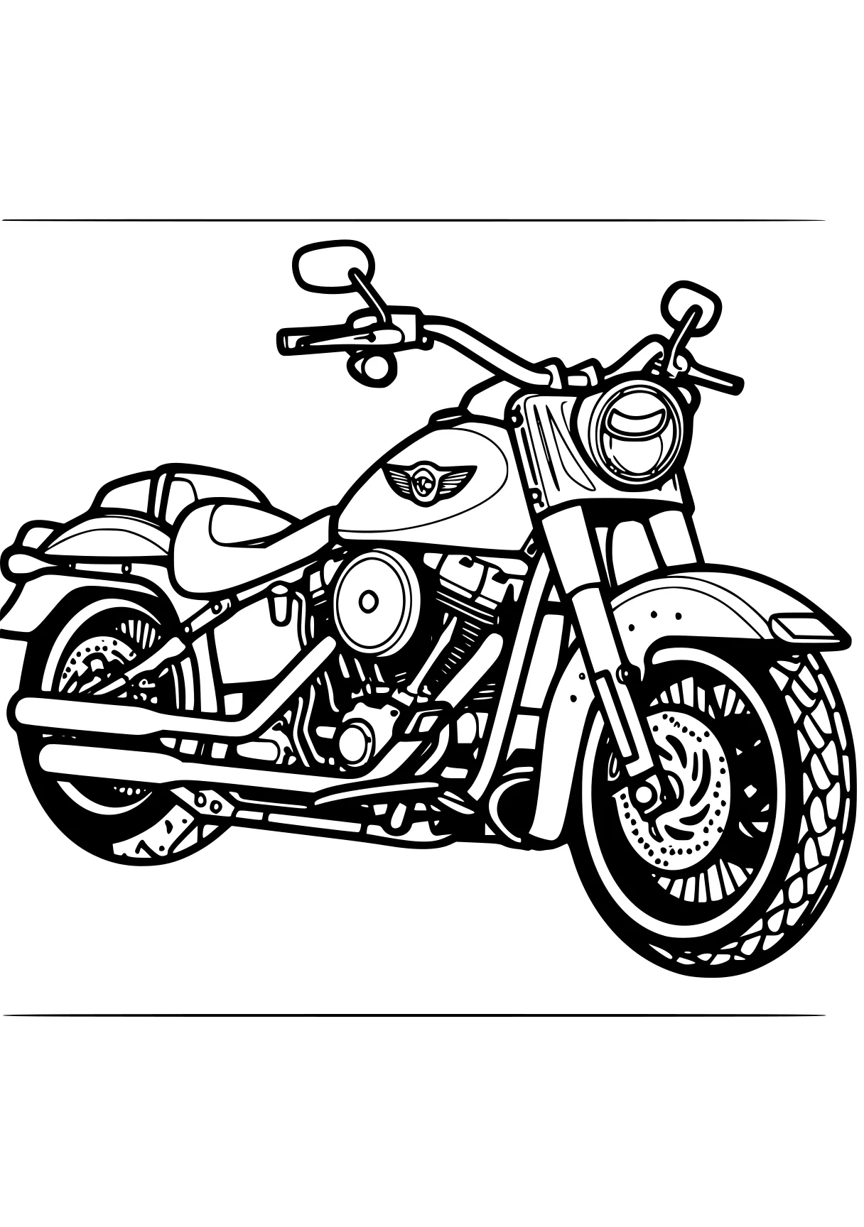 motorcycle coloring page motorcycle, bike, illustrator, free downloads