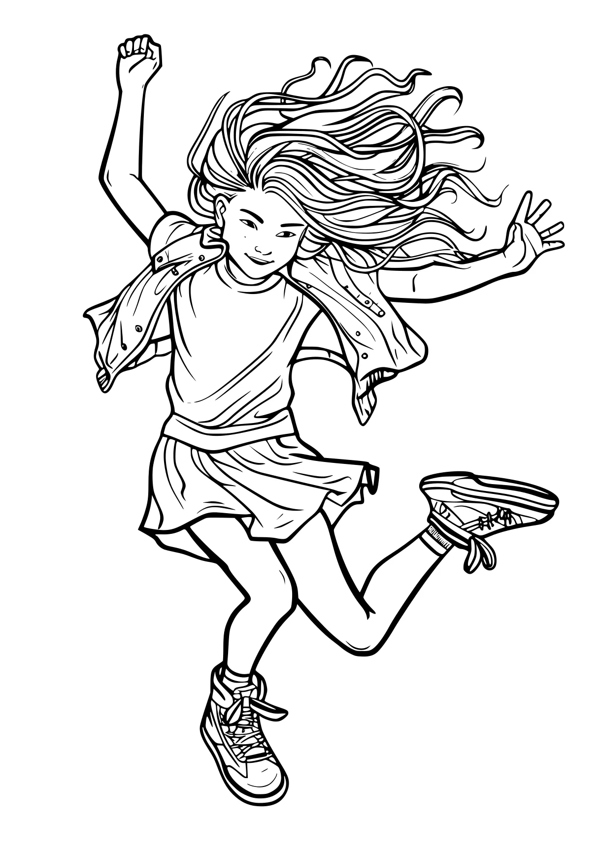 printable coloring pages dance, sports, sneaker, kite, free page downloads