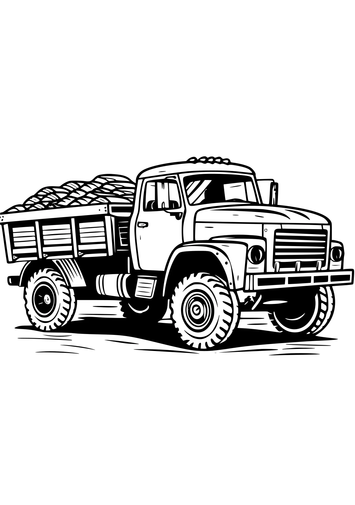 truck coloring pages truck, vehicle, trucks, semi, transportation, free page downloads