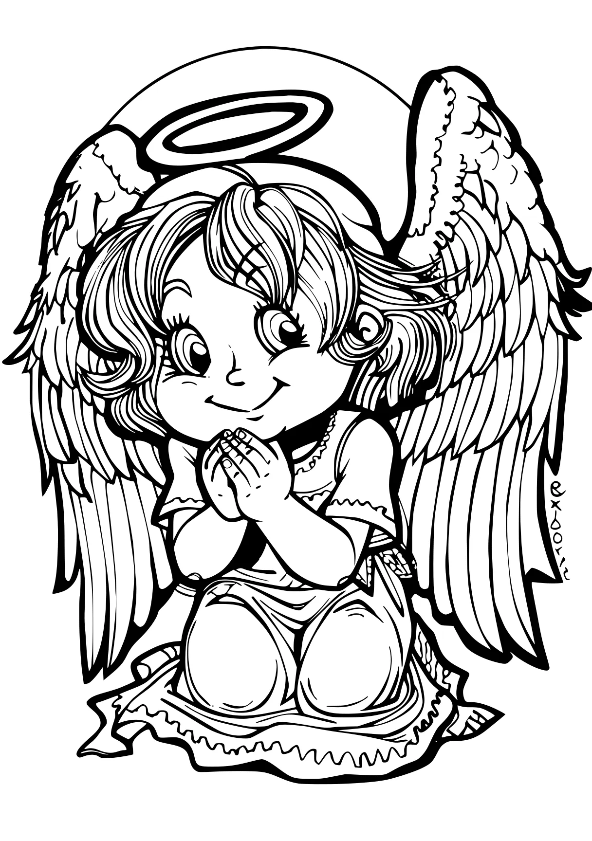 stitch and angel coloring pages angel, dora, chibi, free page downloads