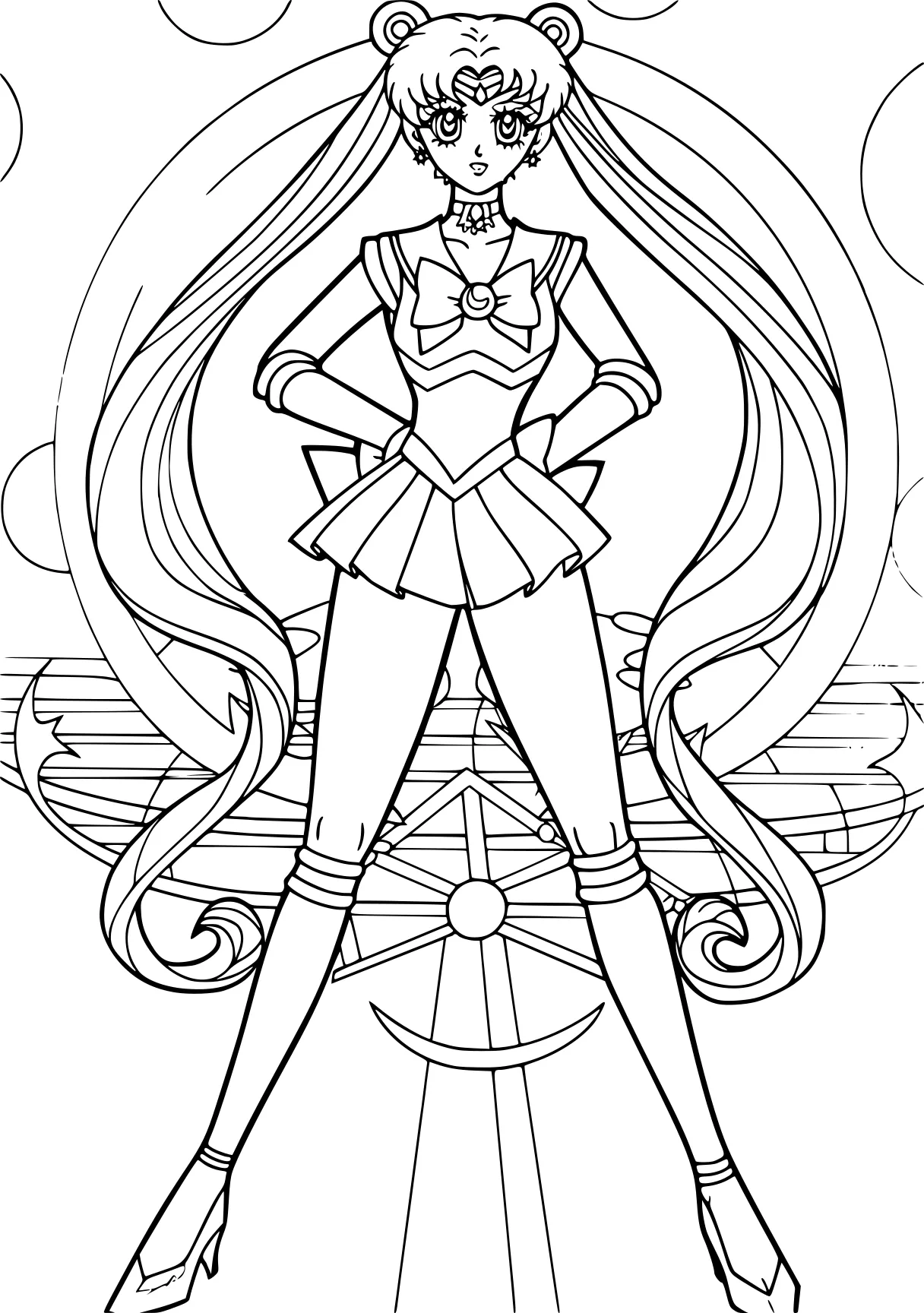 sailor moon coloring page sailor, pencils, winx, free downloads