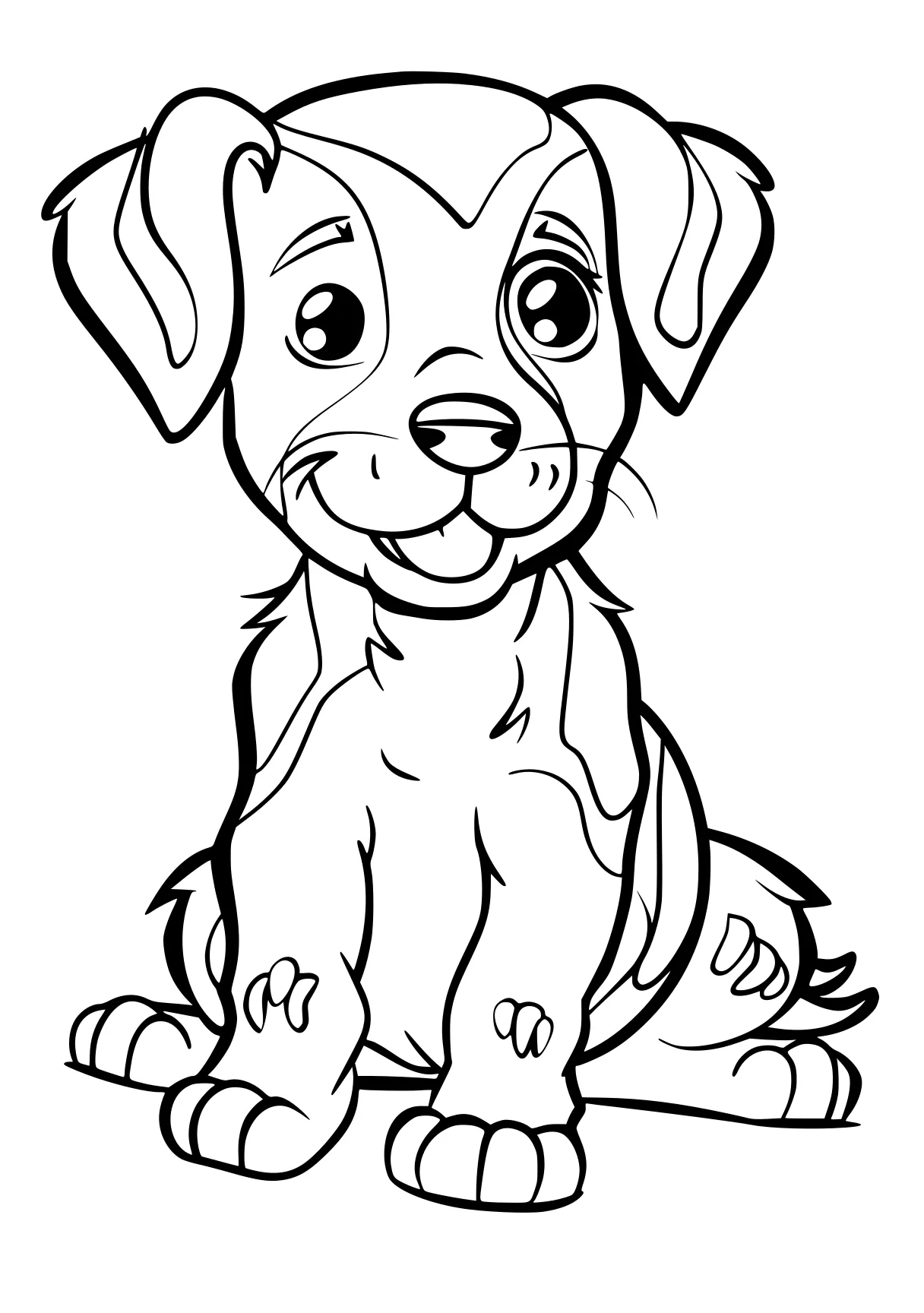 puppy dog coloring pages puppy, retriever, clifford, bulldog, pitbull, free page downloads