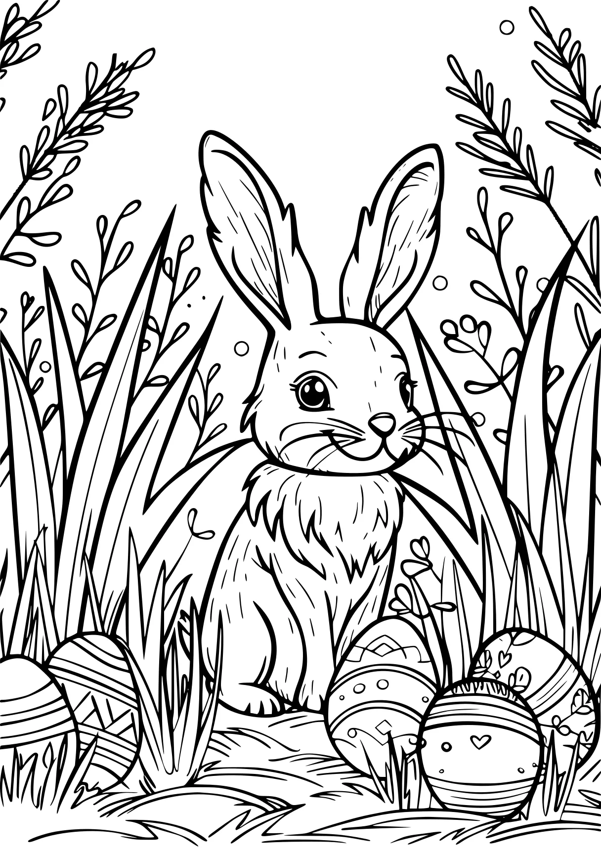 free coloring book pages rabbit, bunny, colouring, page downloads