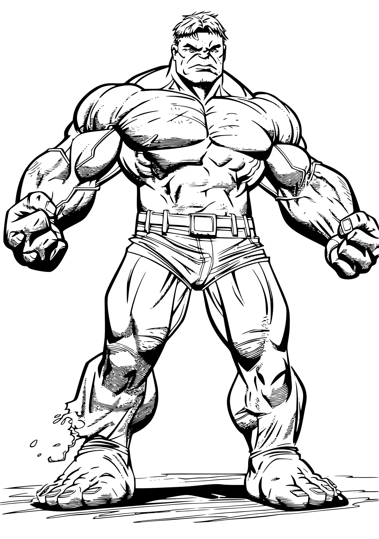 hulk coloring page hulk, wolverine, jiren, hulkbuster, broly, free downloads