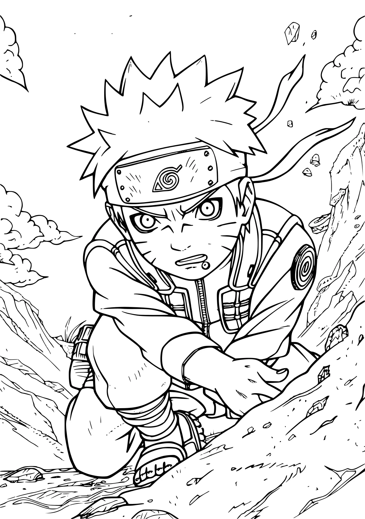 naruto coloring pictures naruto, kakashi, beyblade, boruto, tanjiro, free page downloads