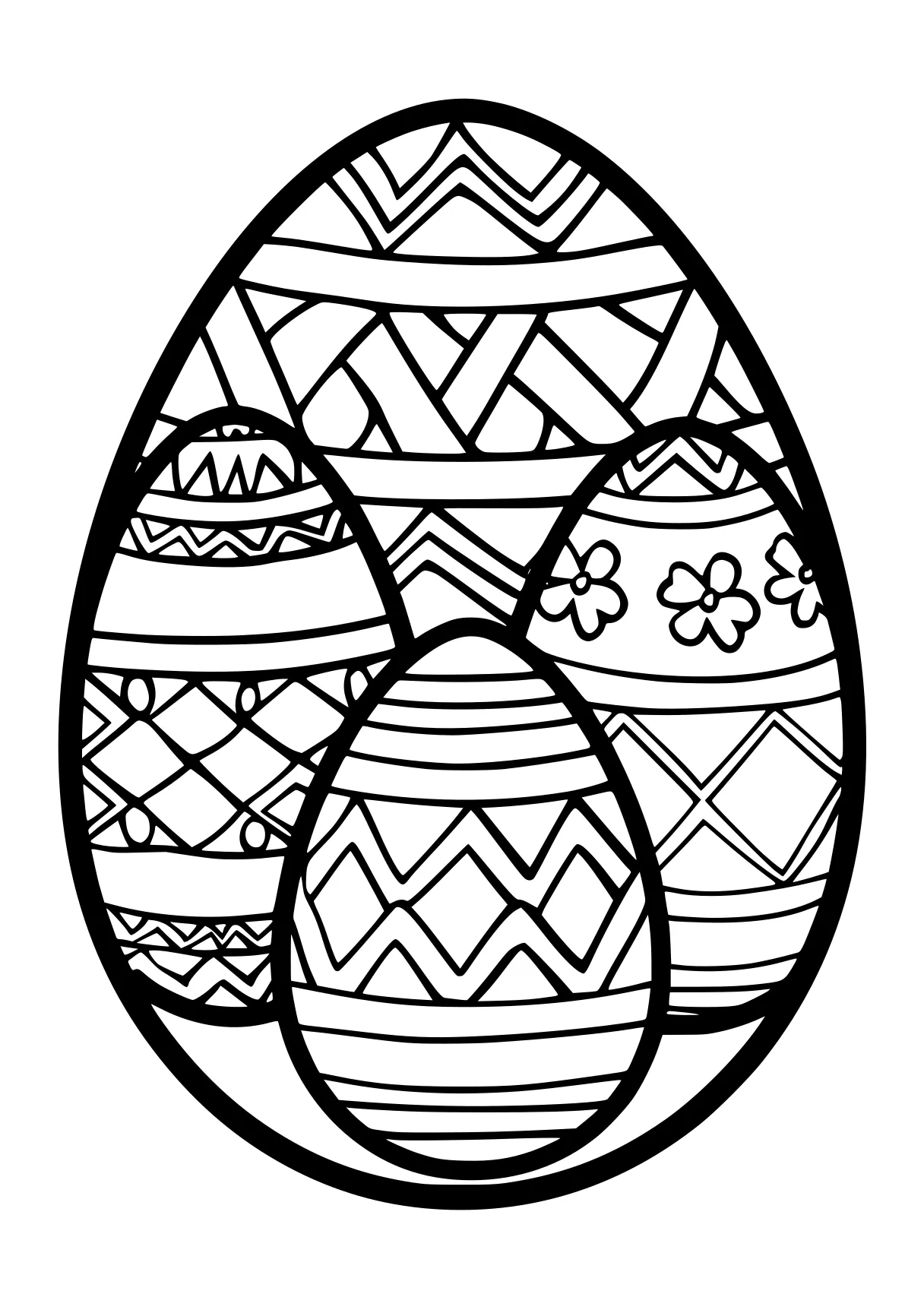 coloring pages easter egg, easter, ornament, free page downloads