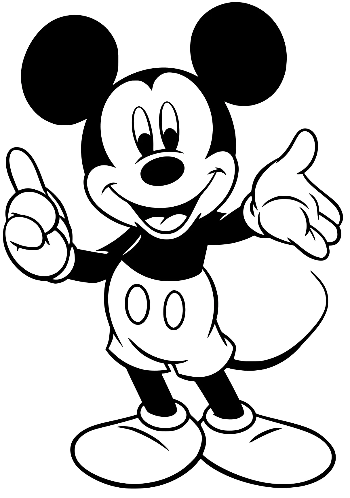 mickey mouse coloring pages mickey, mouse, minnie, disney, wall, free page downloads