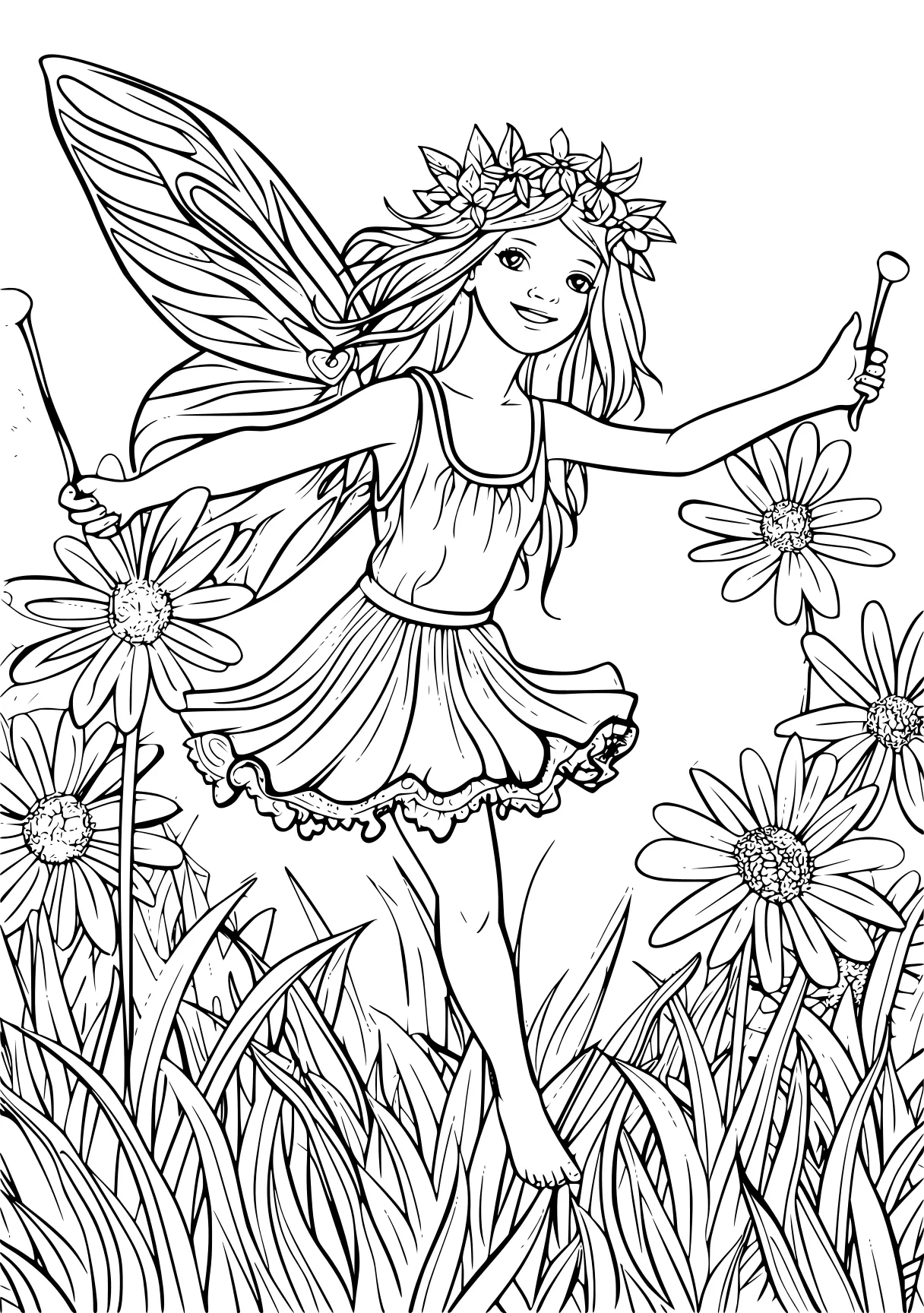 fairy coloring sheets fairy, winx, butterflies, free page downloads