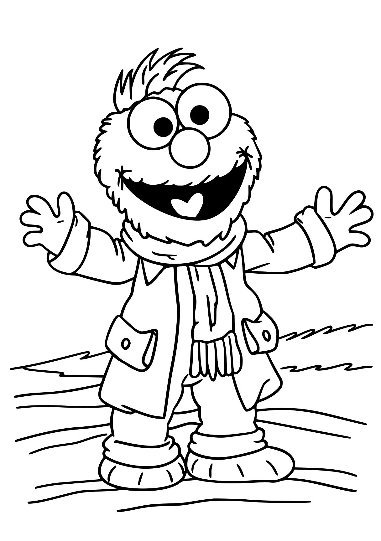 elmo coloring pages peter, doc, dr, pororo, mr, free page downloads